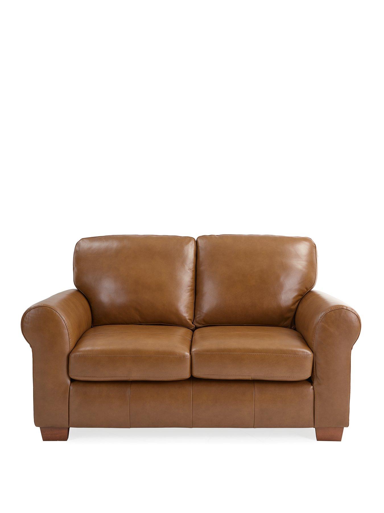 very-home-bailey-2-seater-leather-sofa--nbsptannbsp--fsc-certifiedstillFront