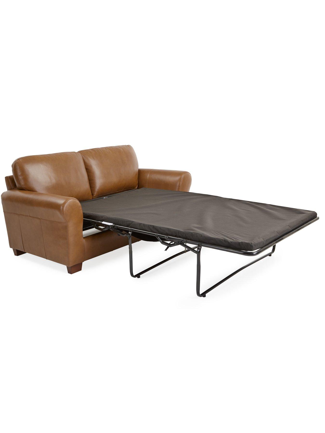 very-home-bailey-2-seater-leather-sofa-bed-tannbsp--fsc-certifiedoutfit