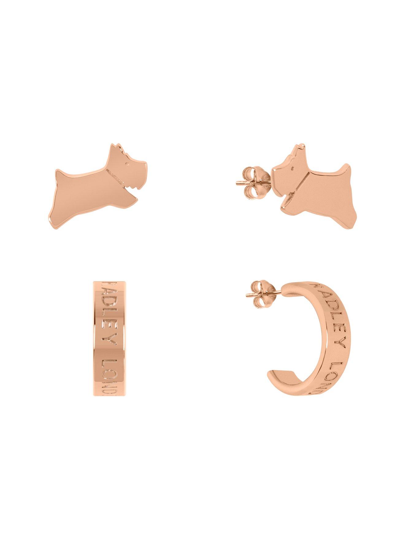 radley-radley-lockwood-island-ladies-18ct-rose-gold-plated-jumping-dog-and-hoop-twin-pack-earringsback