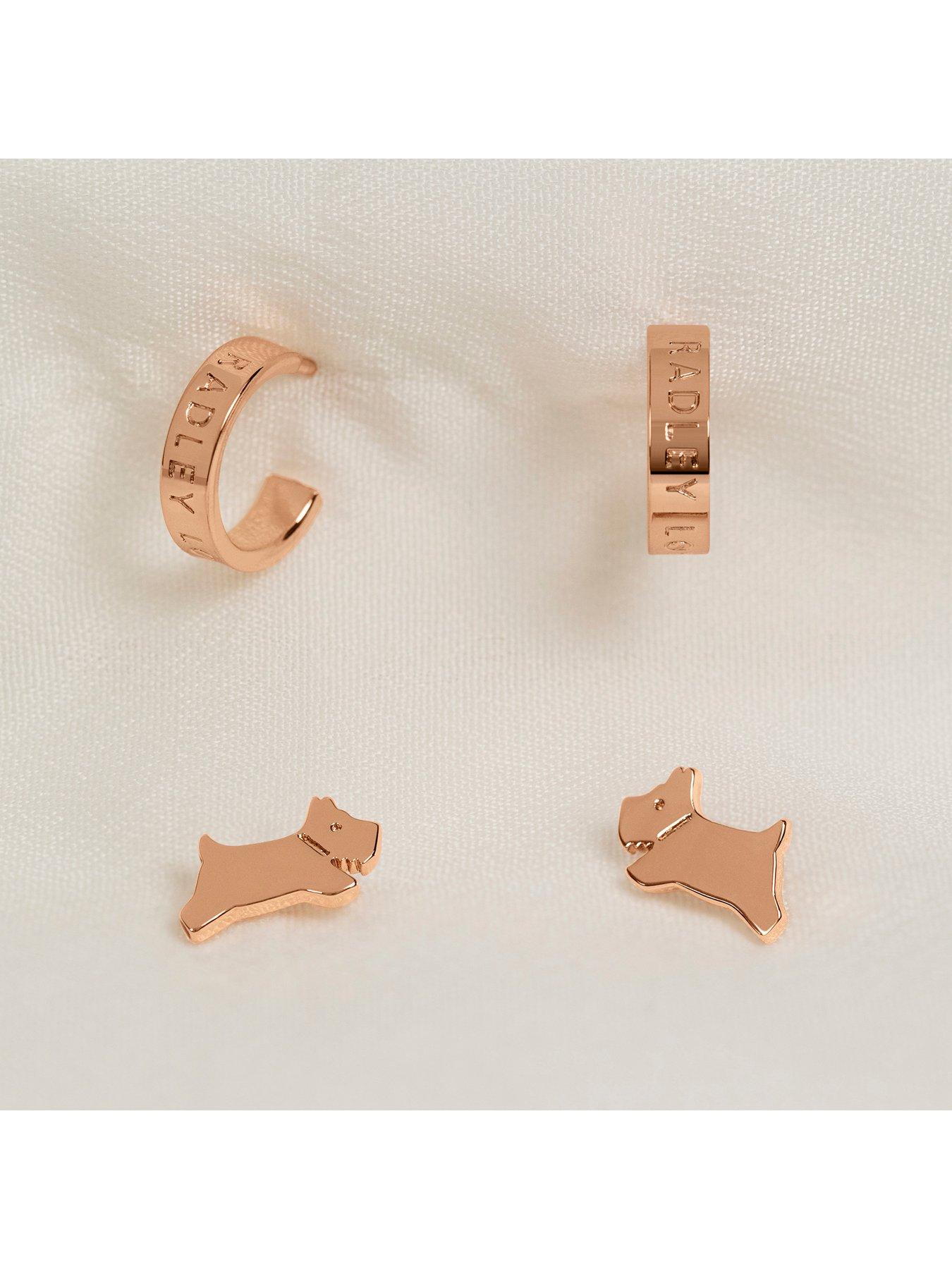 radley-radley-lockwood-island-ladies-18ct-rose-gold-plated-jumping-dog-and-hoop-twin-pack-earringsoutfit