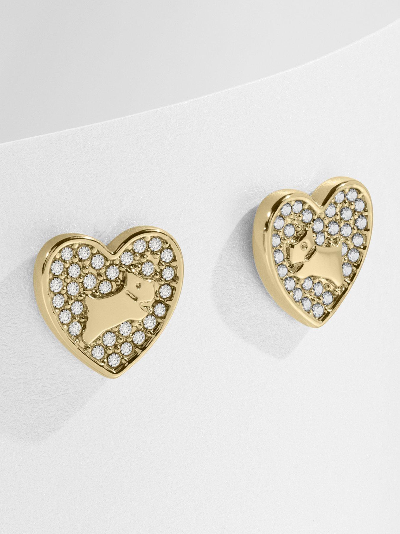 radley-radley-18ct-gold-plated-paveacute-stone-heart-earringsstillFront