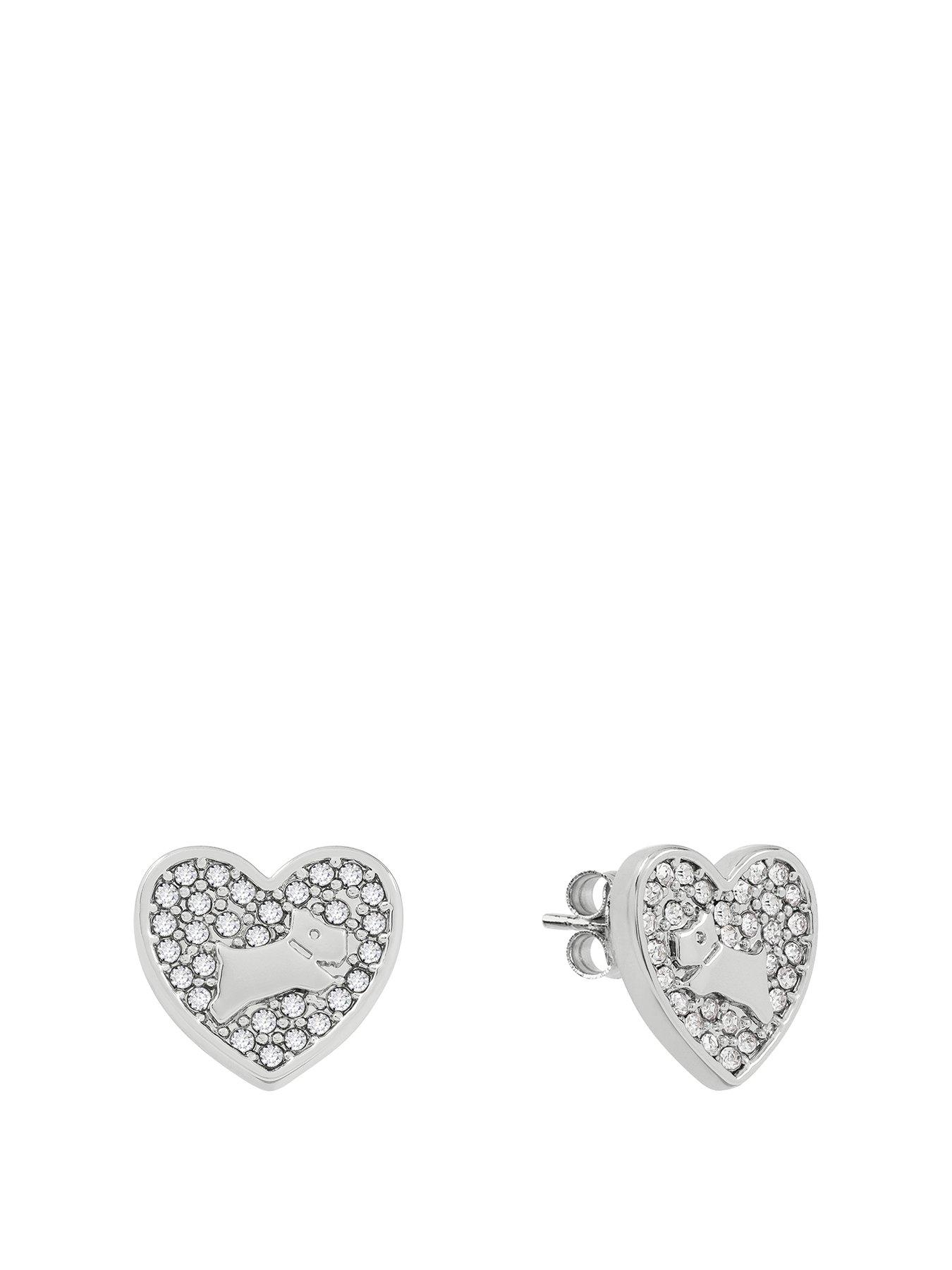 radley-radley-silver-plated-paveacutenbspstone-heart-earrings