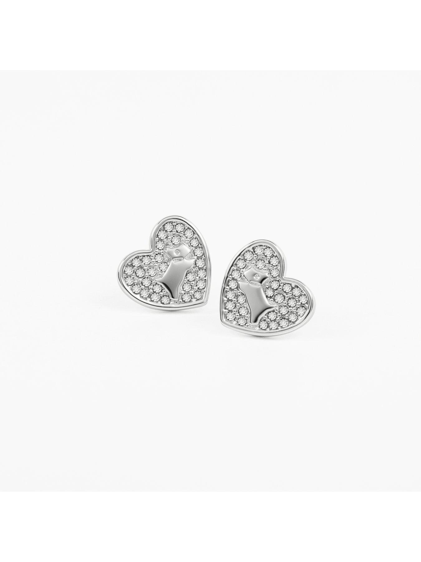 radley-radley-silver-plated-paveacutenbspstone-heart-earringsstillFront