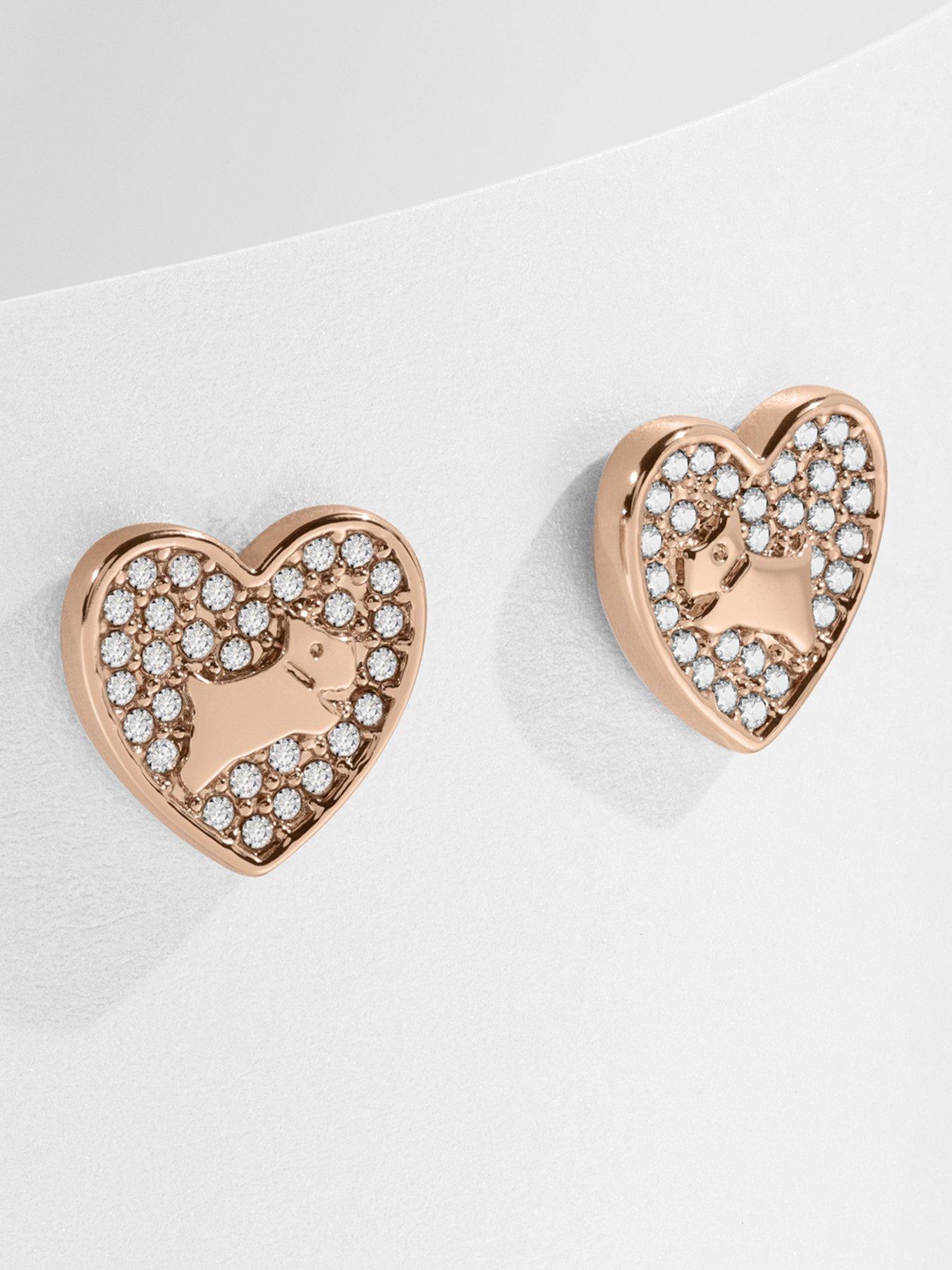 radley-radley-18ct-rose-gold-plated-paveacute-stone-heart-earringsstillFront