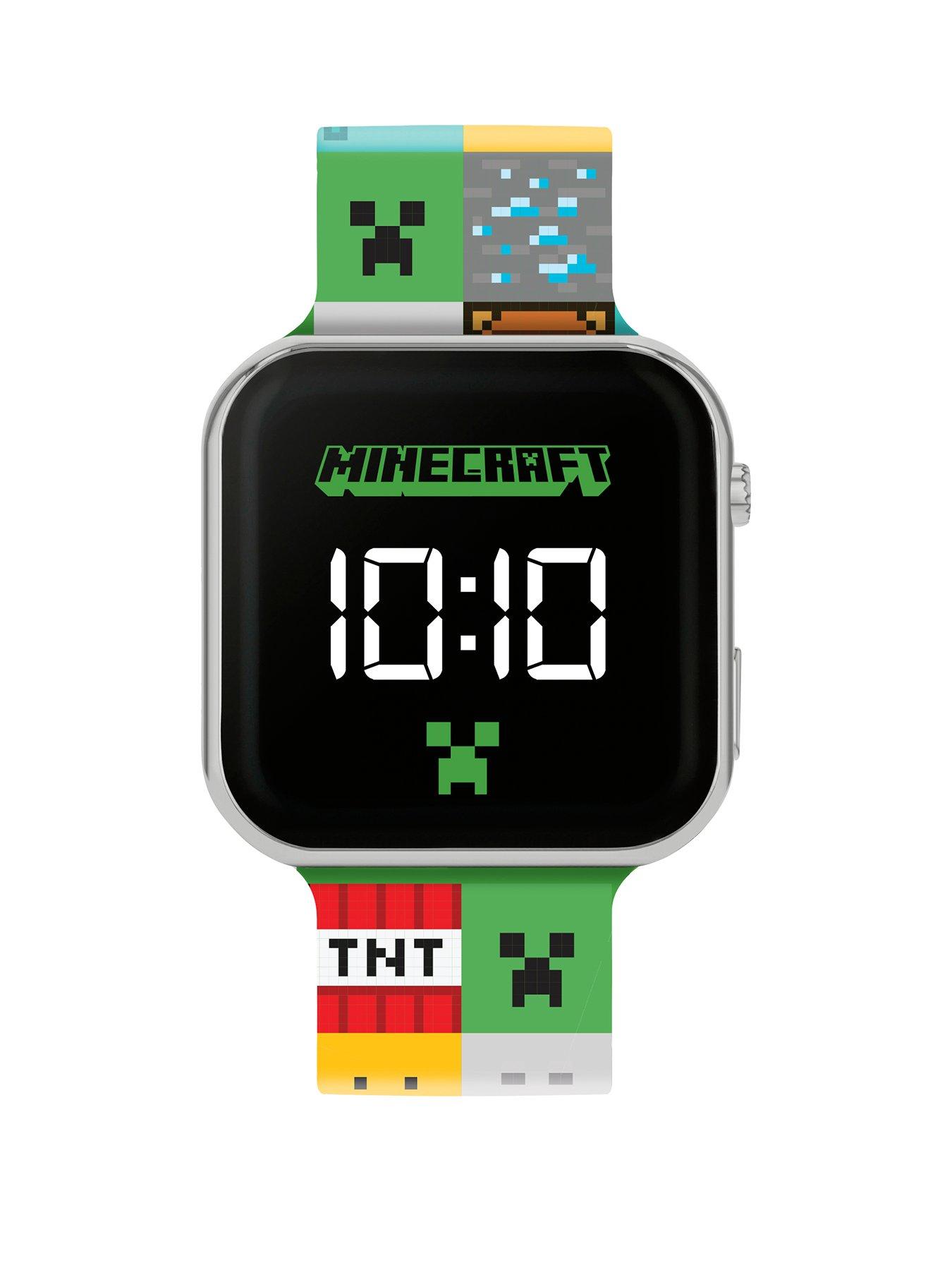 minecraft-printed-led-watch