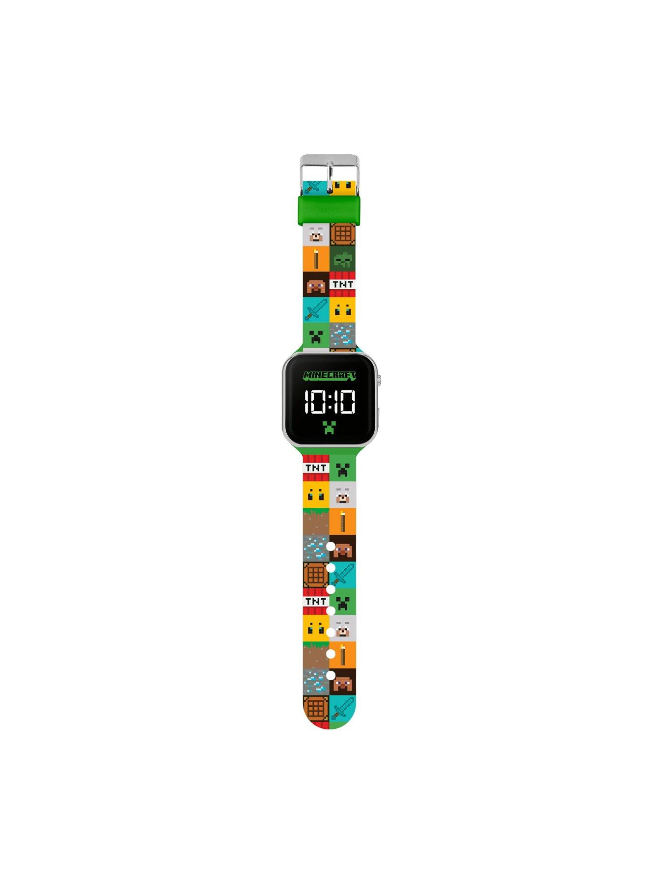 minecraft-printed-led-watchstillFront