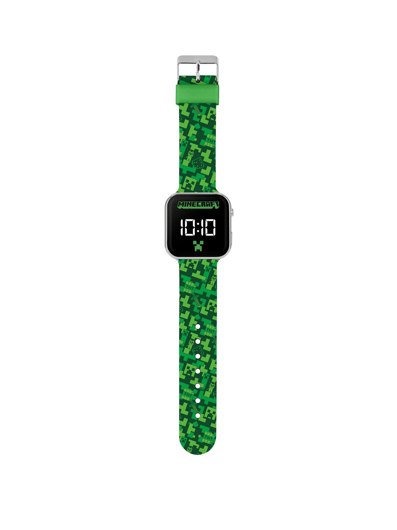 minecraft-printed-led-watchstillFront