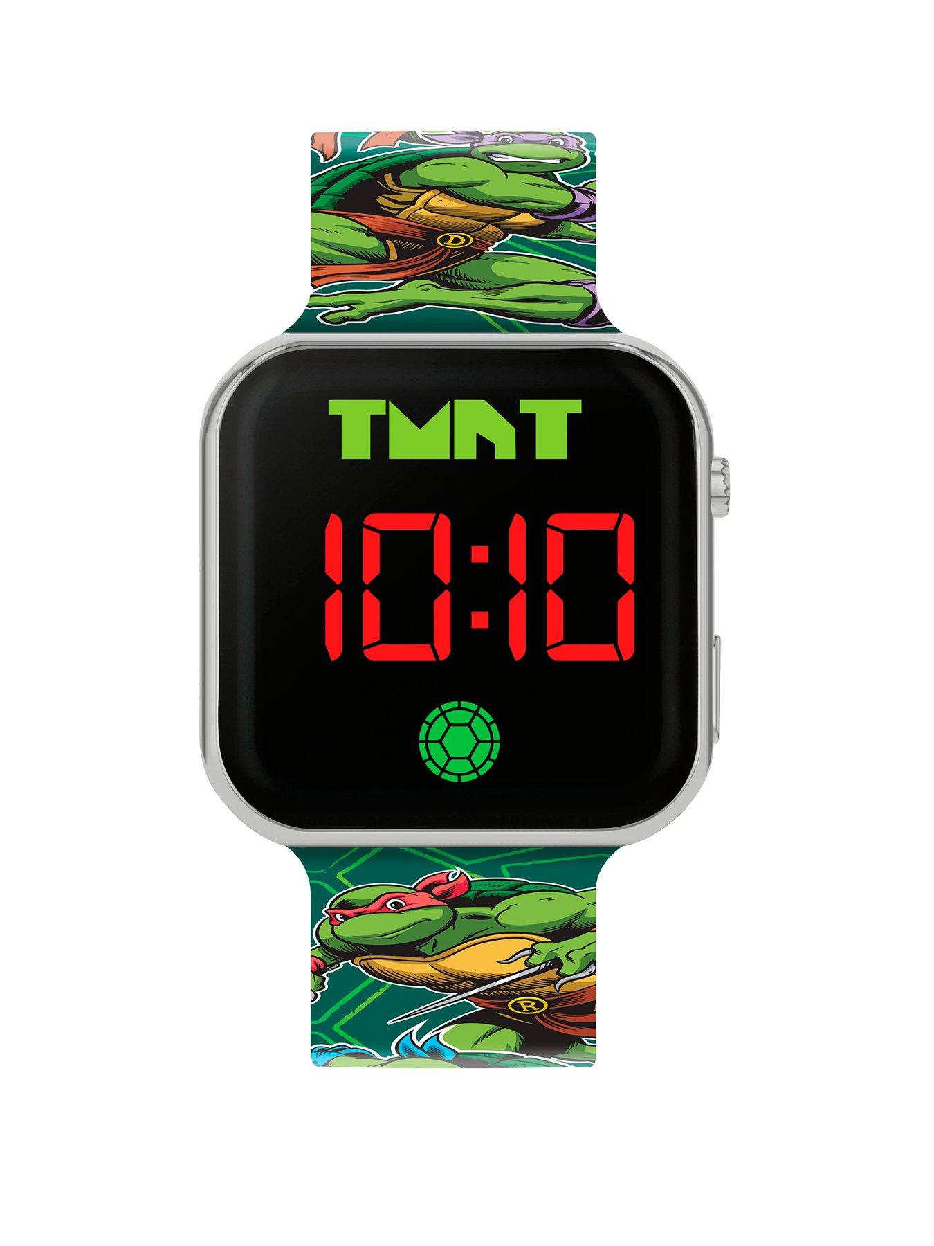 Image 1 of 4 of Disney Teenage Mutant Ninja Turtles LED Strap Watch