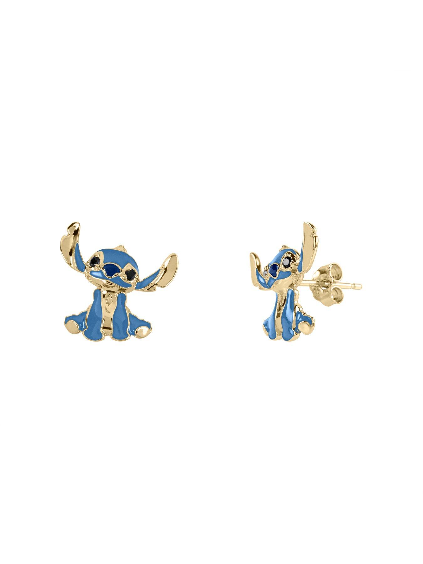 disney-disney-100-stitch-18-carat-yellow-gold-plated-studs-with-crystalsstillFront