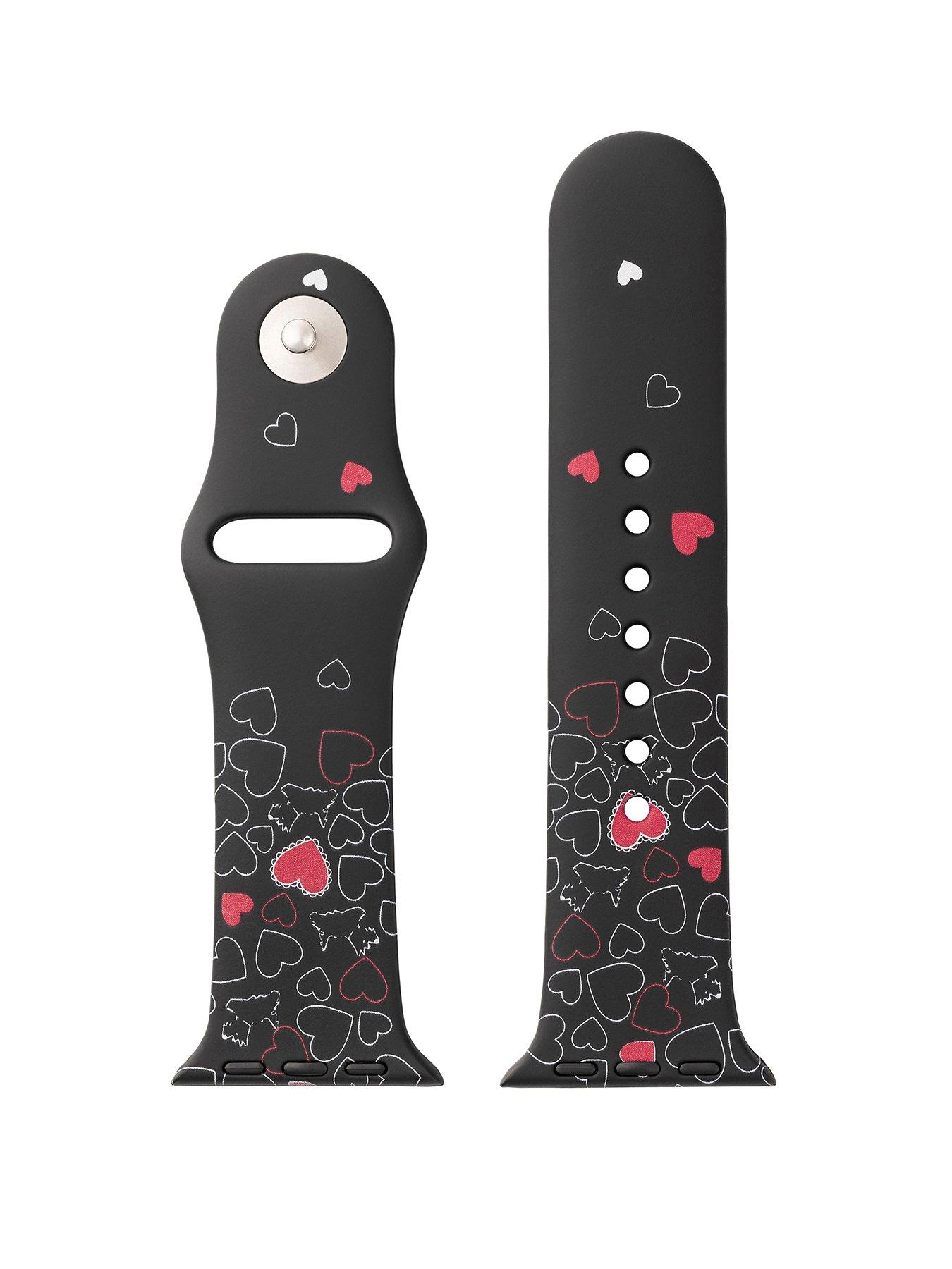 radley-radley-black-silicone-printed-apple-watch-strap