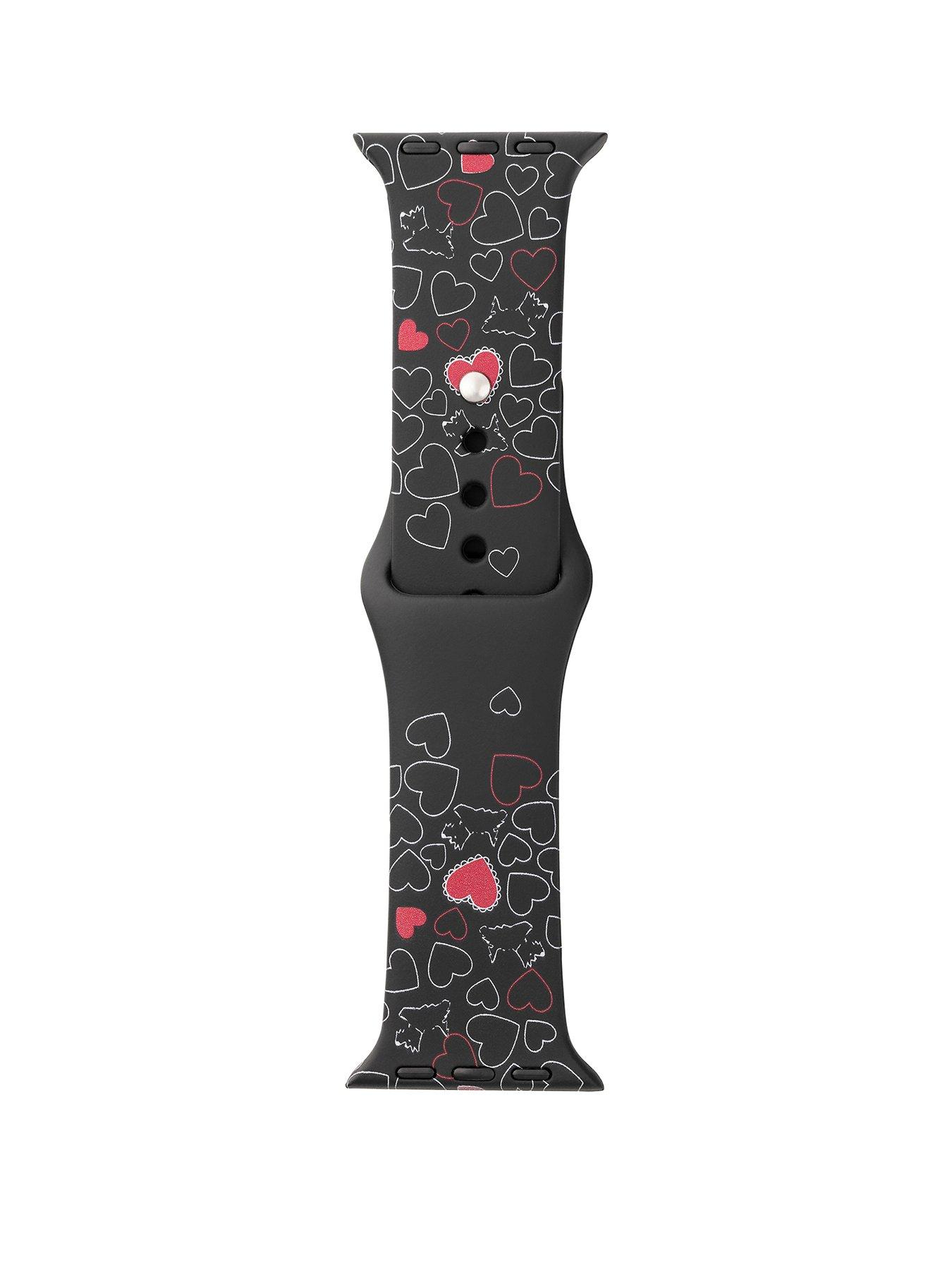 radley-radley-black-silicone-printed-apple-watch-strapstillFront