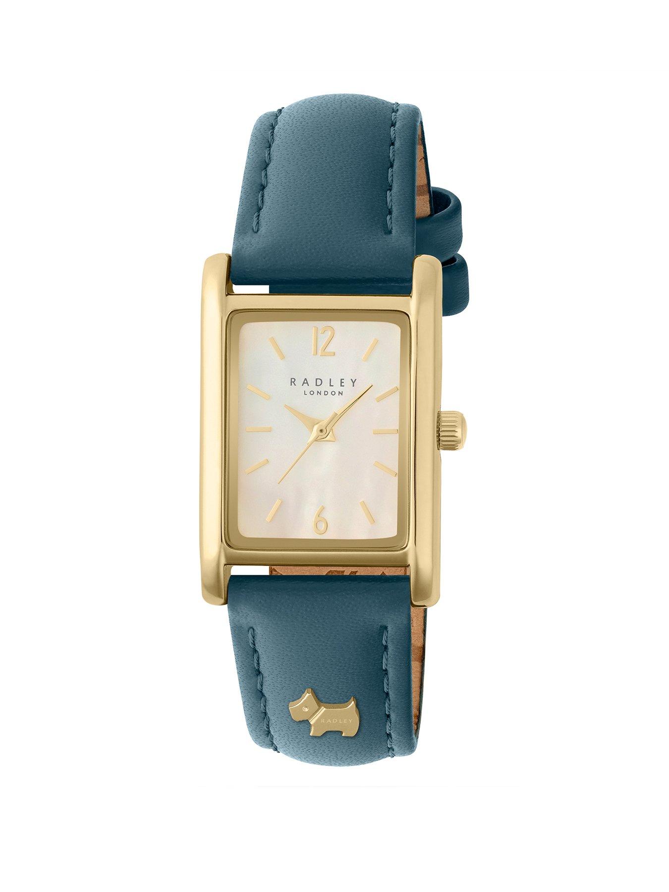 radley-radley-gold-plated-blue-leather-strap-watch