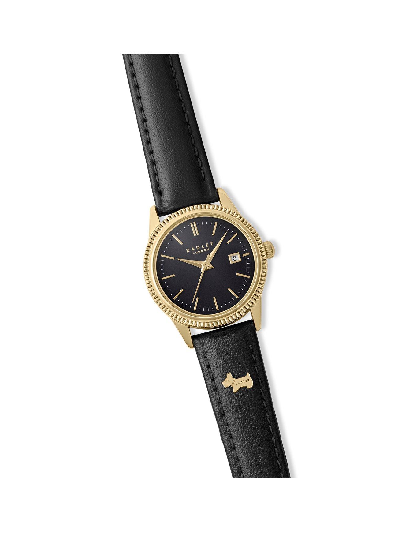 radley-radley-gold-plated-black-leather-strap-watchstillFront