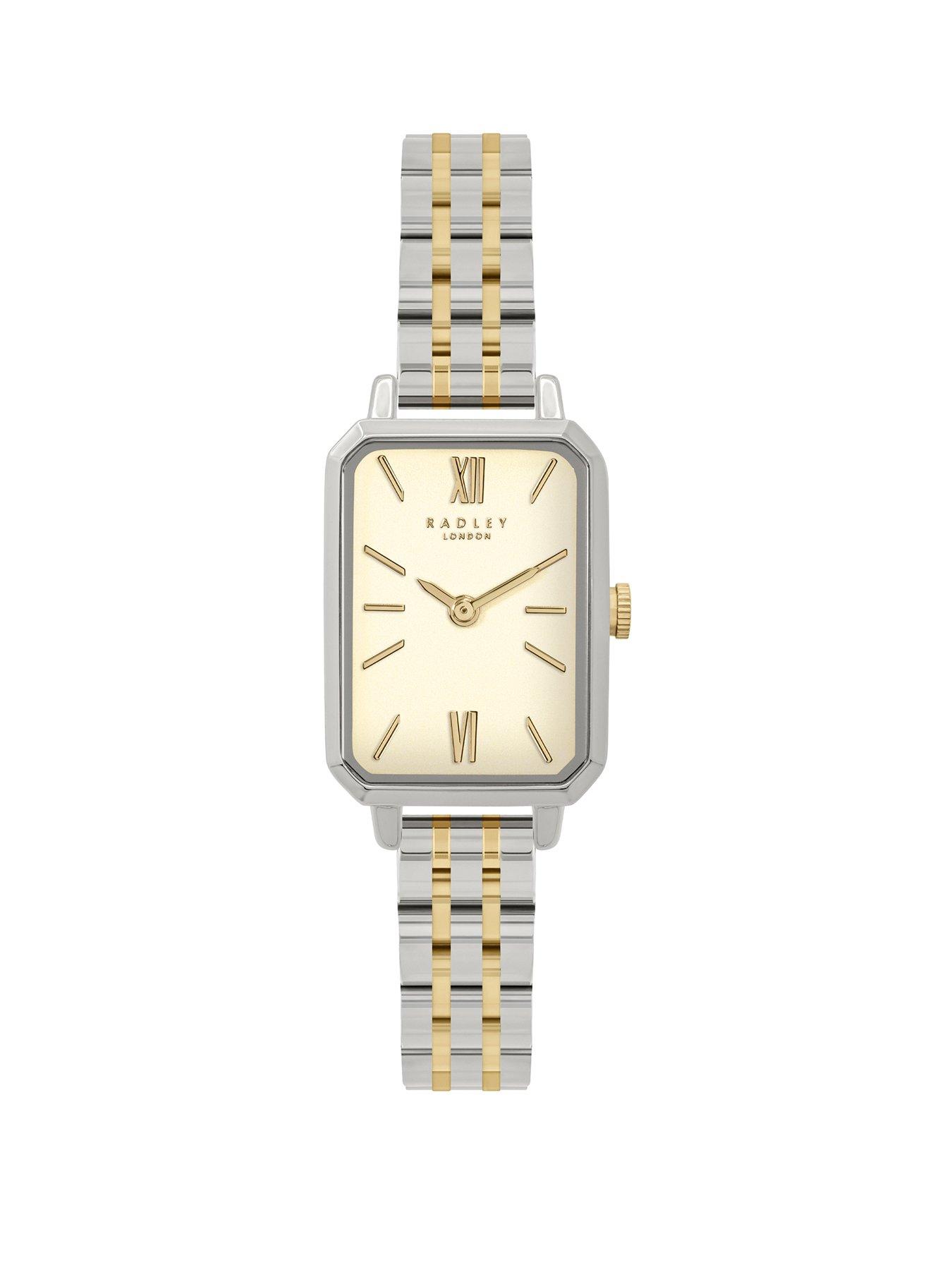 radley-radley-ladies-two-tone-rectangle-bracelet-watch