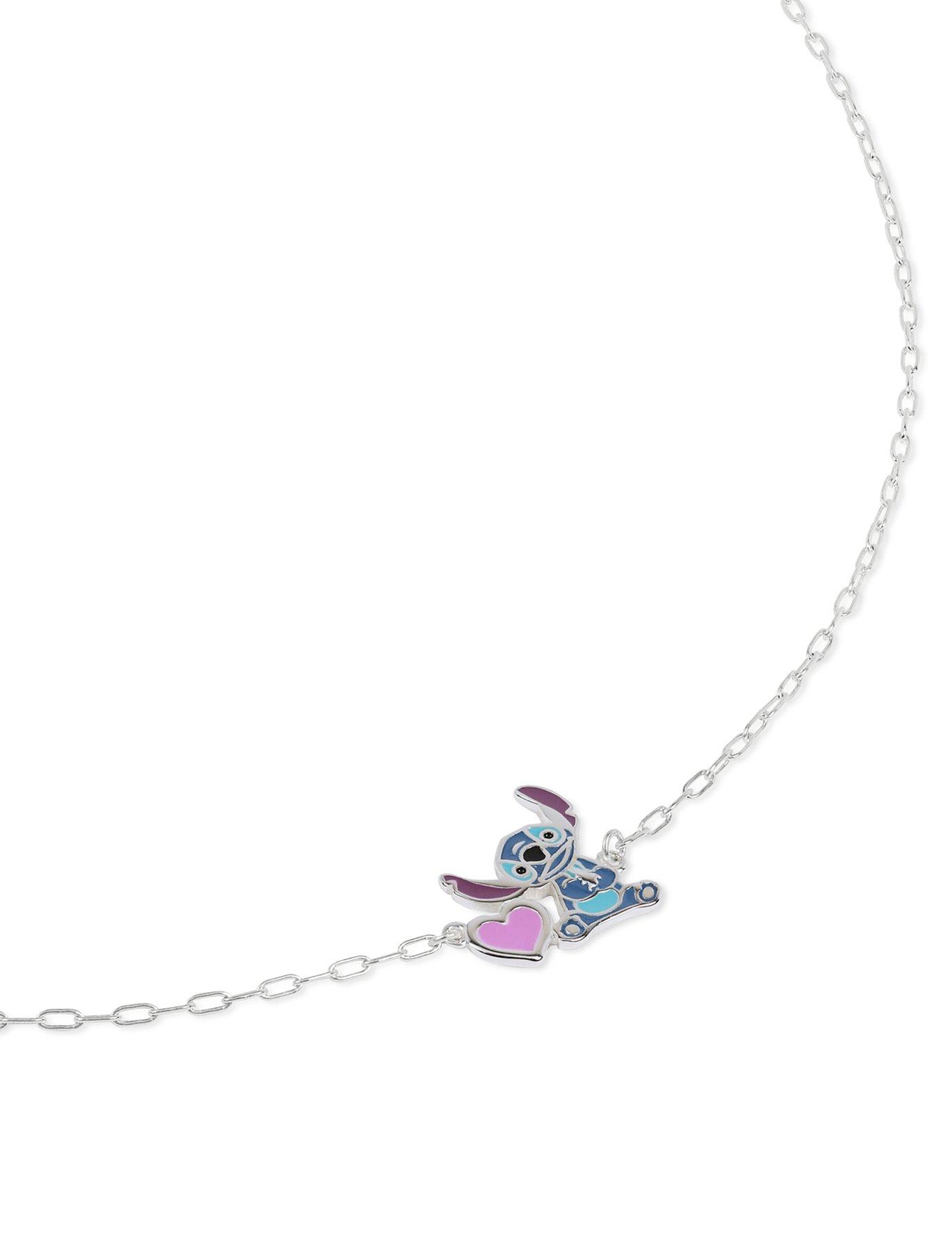 disney-sterling-silver-stitch-and-heart-braceletstillFront