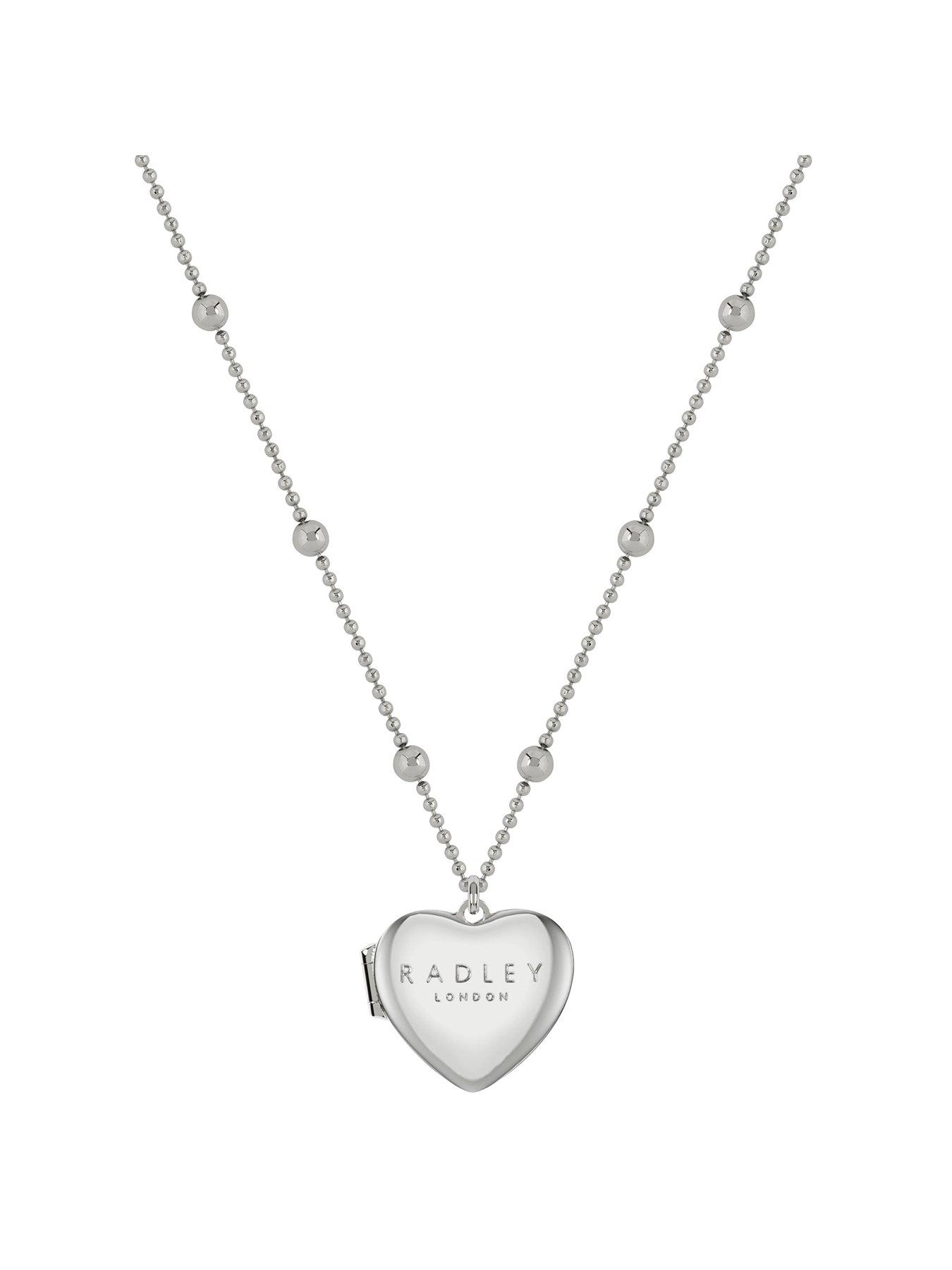 radley-radley-love-letters-ladies-silver-plated-bobble-chain-heart-locket-necklace