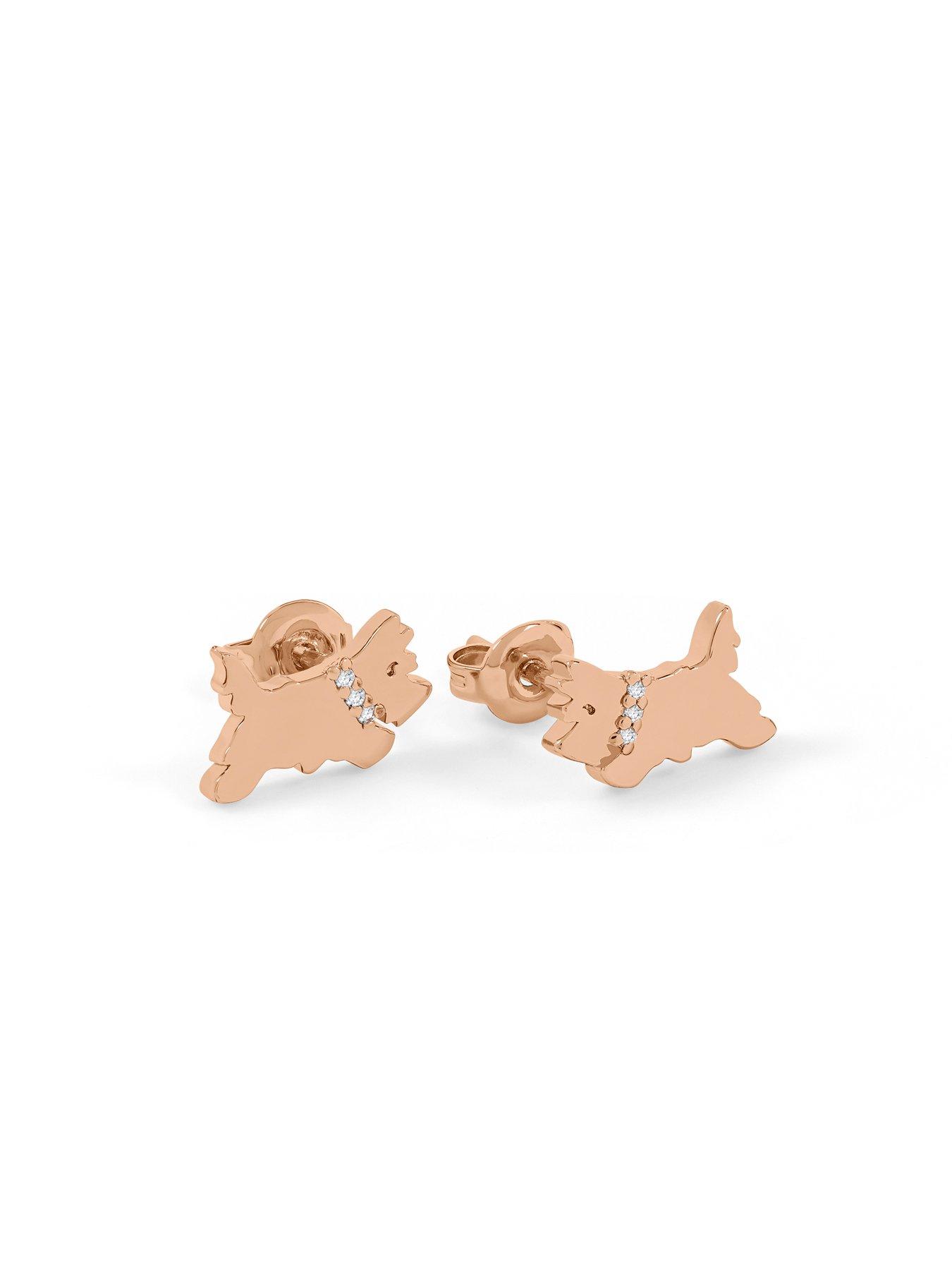 radley-radley-rocks-ladies-18ct-rose-gold-plated-clear-stone-set-fireball-and-jumping-dog-twin-pack-earringsstillFront