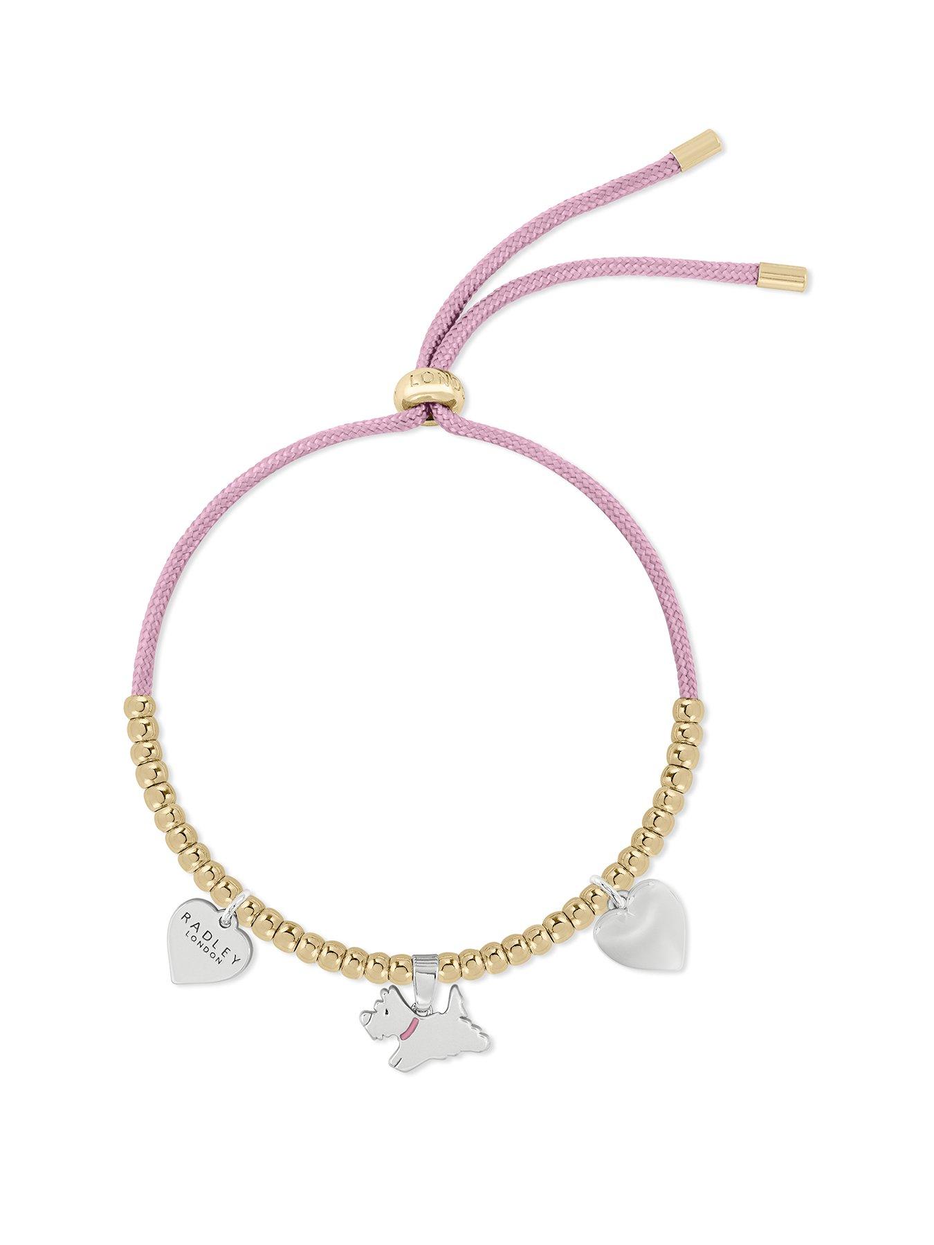 radley-radley-friendship-lane-18ct-gold-plated-jumping-dog-amp-heart-charm-cord-bracelet