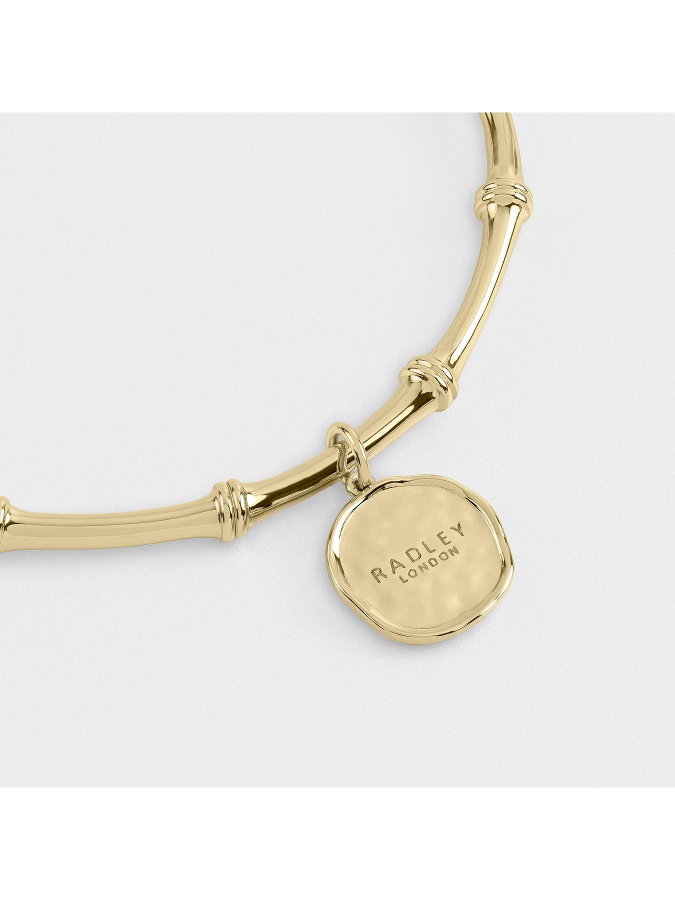 radley-radley-18ct-pale-gold-plated-bamboo-banglestillFront