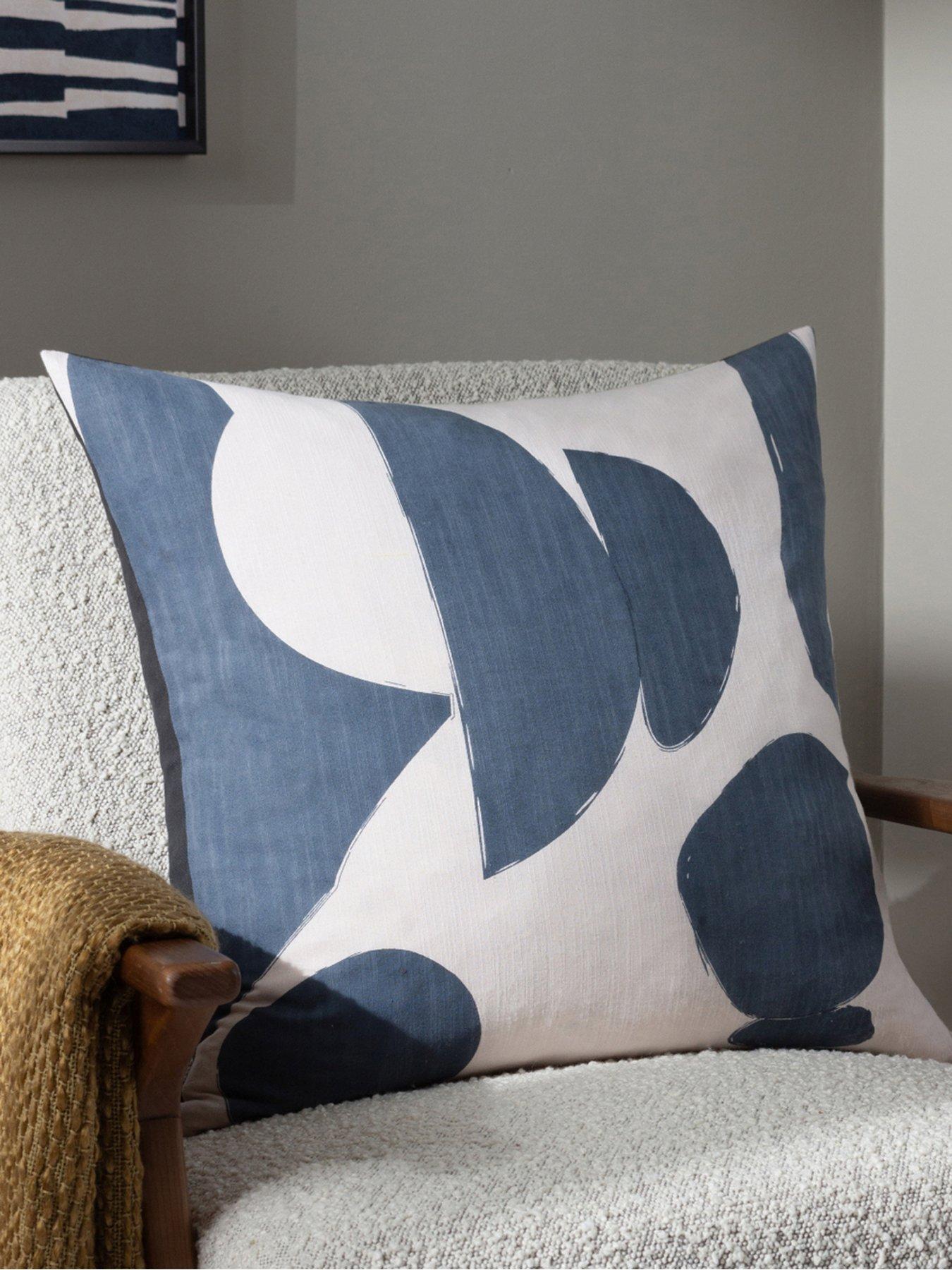 undefined Hoem Meta 55x55 Polyester Cushion Dusk