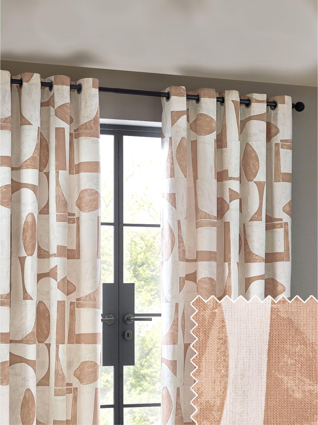 undefined Hoem Carro 168x183 Eyelet Curtains Clay