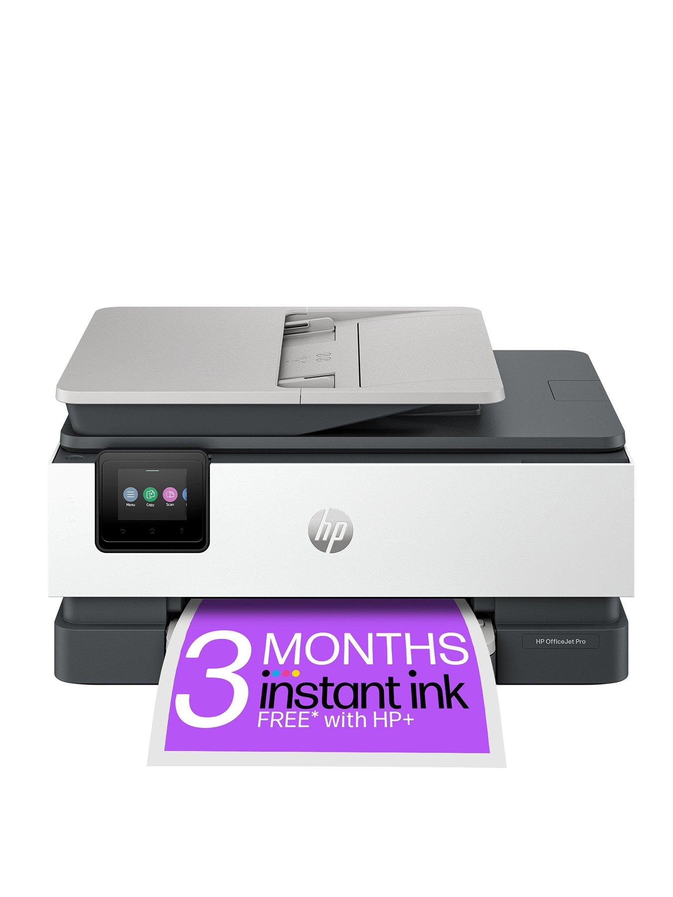 undefined OfficeJet Pro 8122e All-in-One Wireless Colour Printer with 3 months of Instant Ink Included with HP+