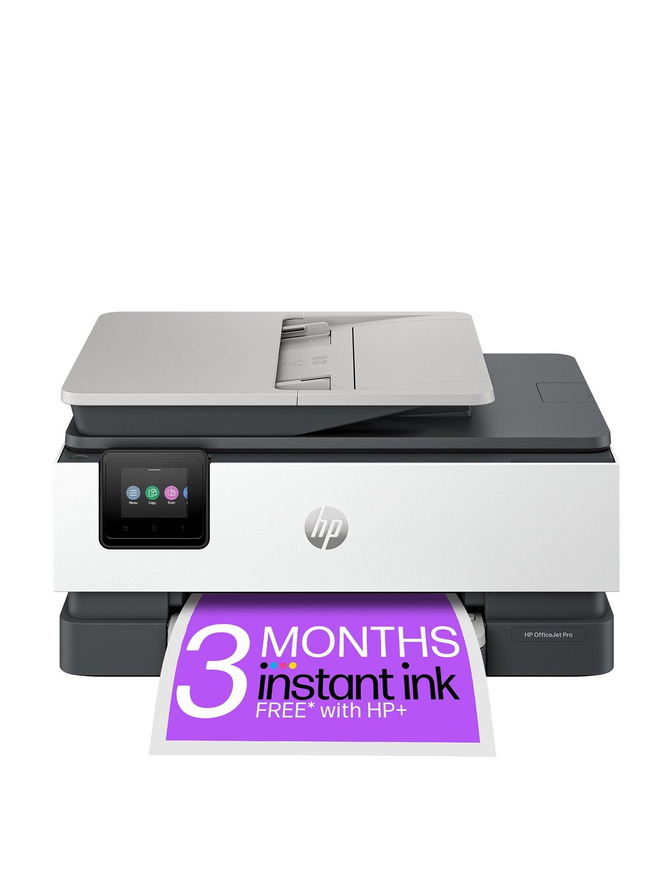 Image 1 of 8 of HP OfficeJet Pro 8132e All-in-One Wireless Colour Printer with 3 months of Instant Ink Included with HP+