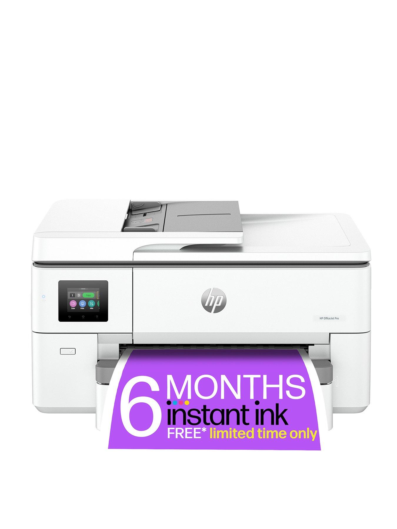 Image 1 of 8 of HP OfficeJet Pro 9720e A3 All-in-One Wireless Colour Printer with 3 months of Instant Ink Included with HP+