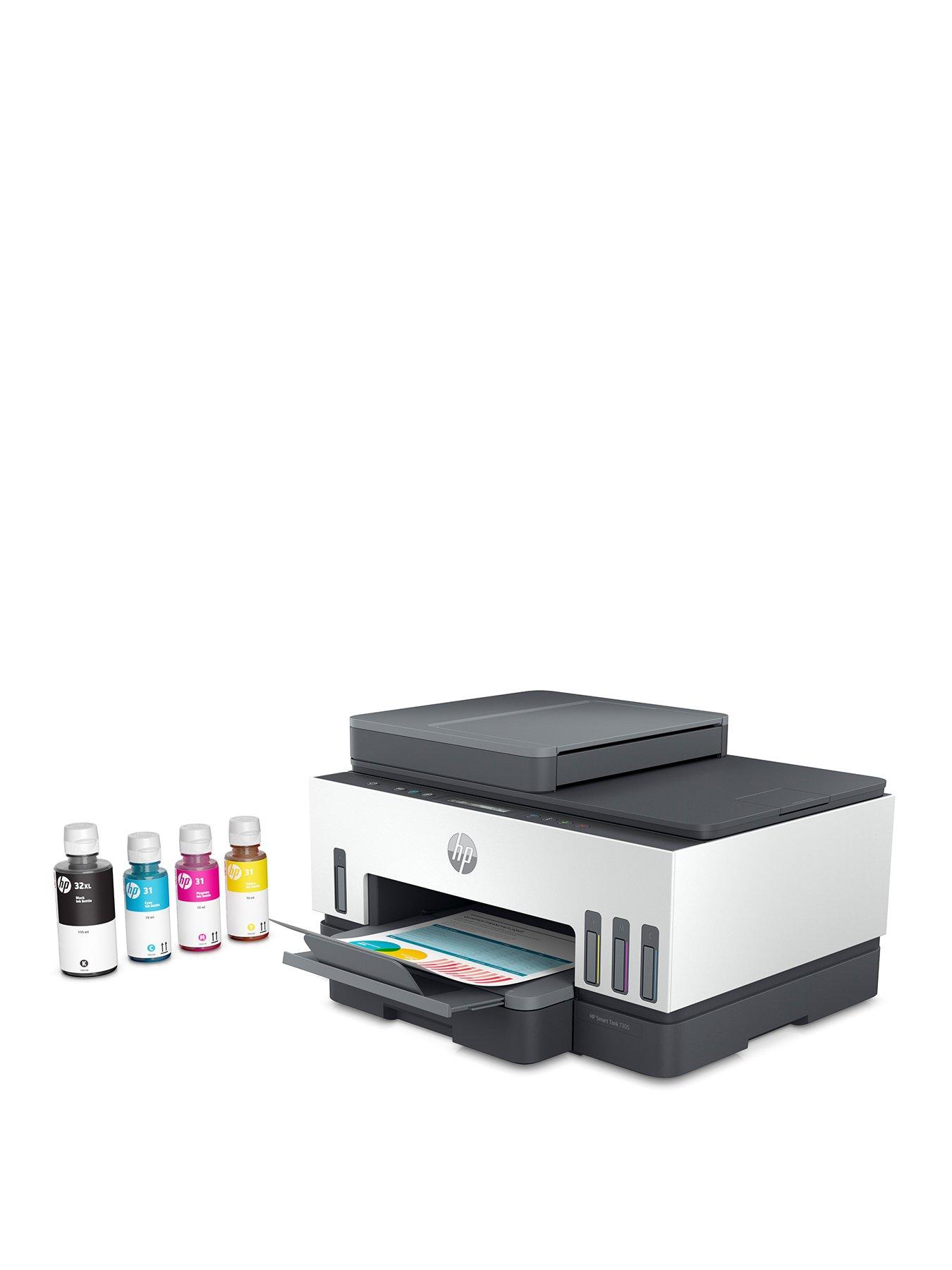 Image 2 of 8 of HP Smart Tank 7305 Wireless All-in-One Colour Printer with up to 3 years of HP Ink Bottles included