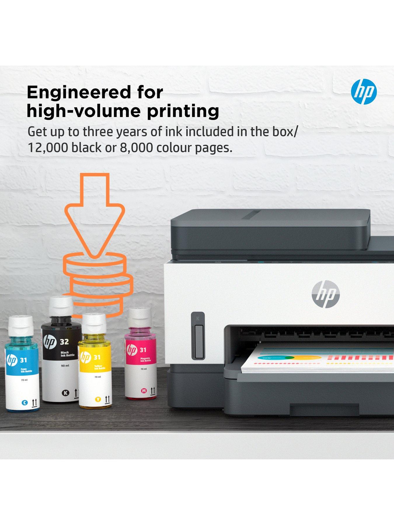 Image 4 of 8 of HP Smart Tank 7305 Wireless All-in-One Colour Printer with up to 3 years of HP Ink Bottles included