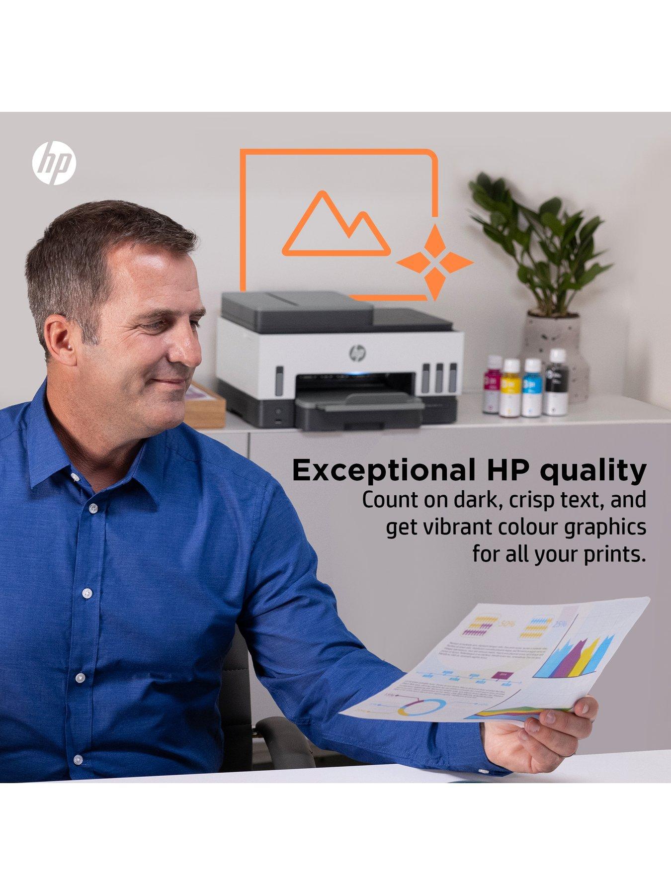 Image 5 of 8 of HP Smart Tank 7605 Wireless All-in-One Colour Printer with up to 3 years of HP Ink Bottles included