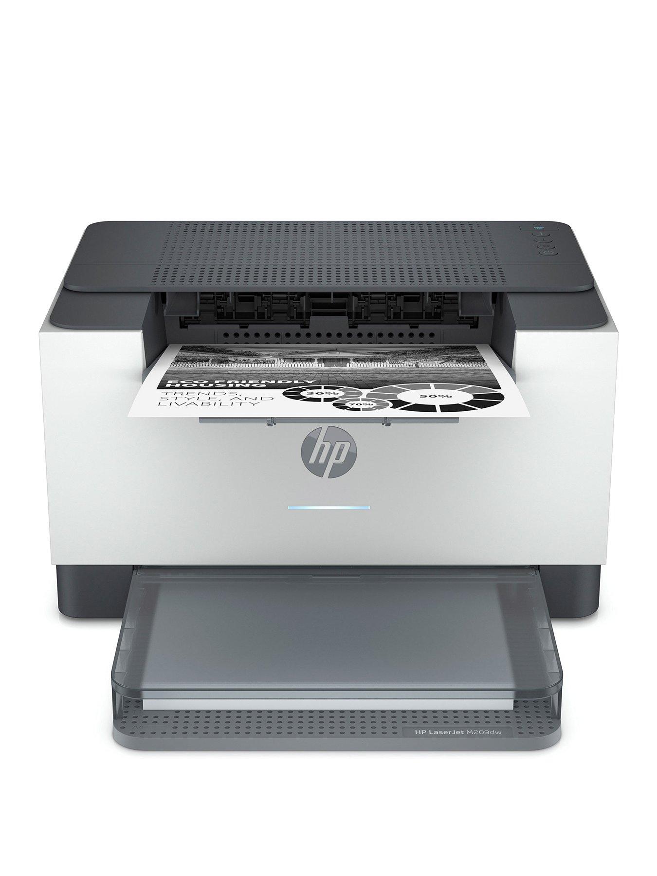undefined LaserJet M209DW Black  &  White Wireless Printer