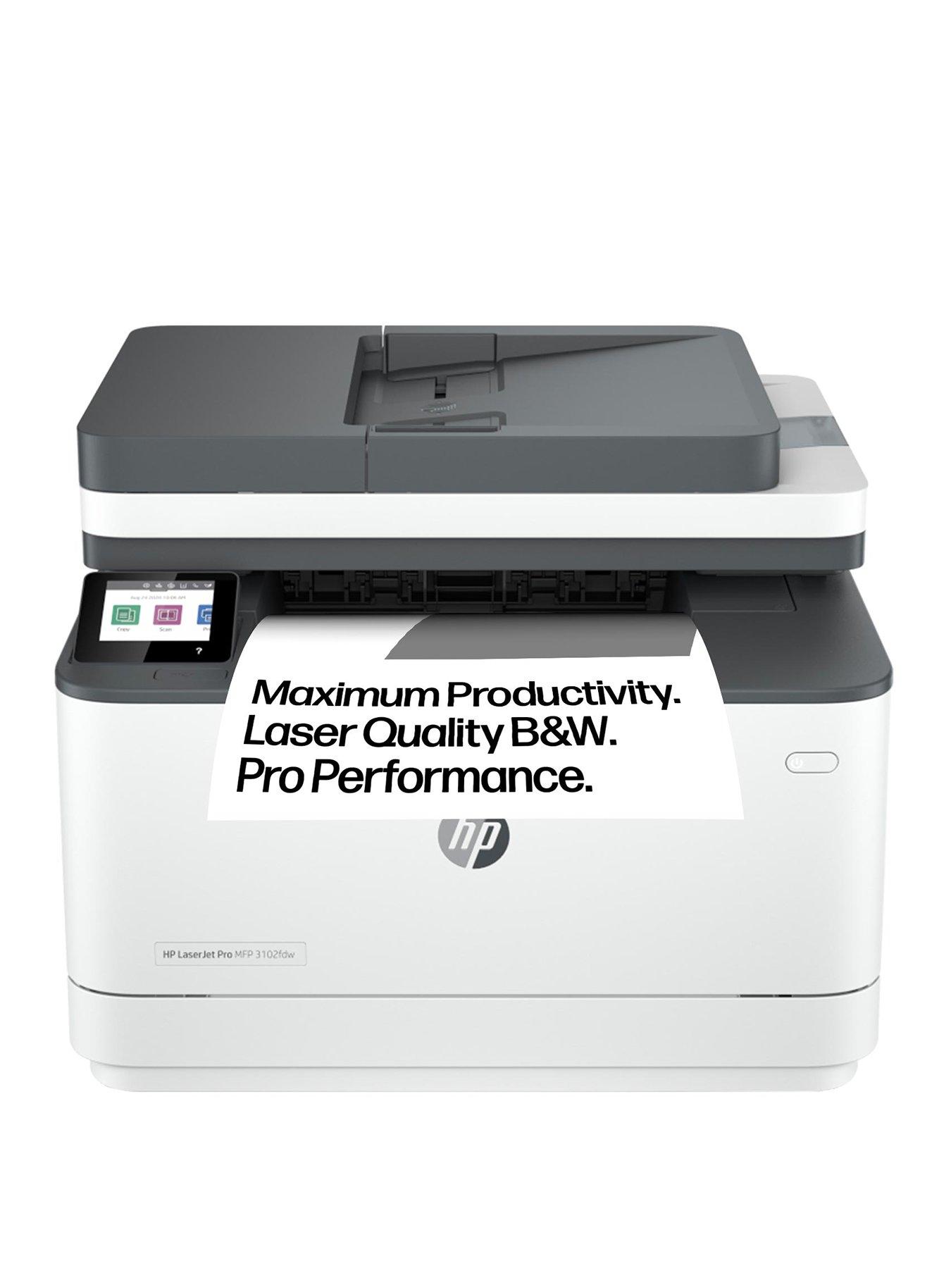Image 1 of 8 of HP LaserJet Pro MFP 3102FDW Wireless Mono Printer