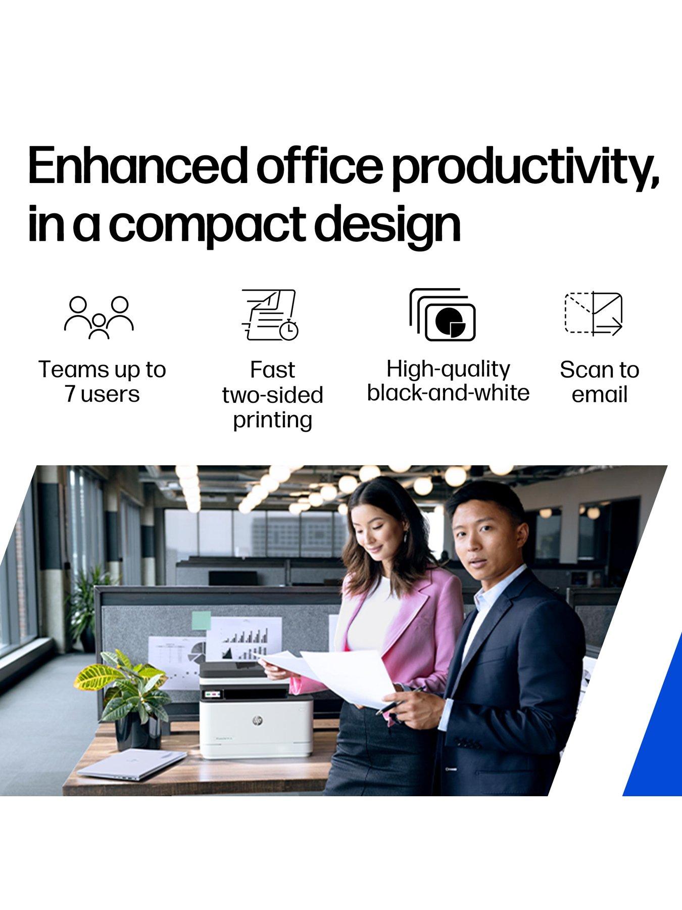 Image 2 of 8 of HP LaserJet Pro MFP 3102FDW Wireless Mono Printer