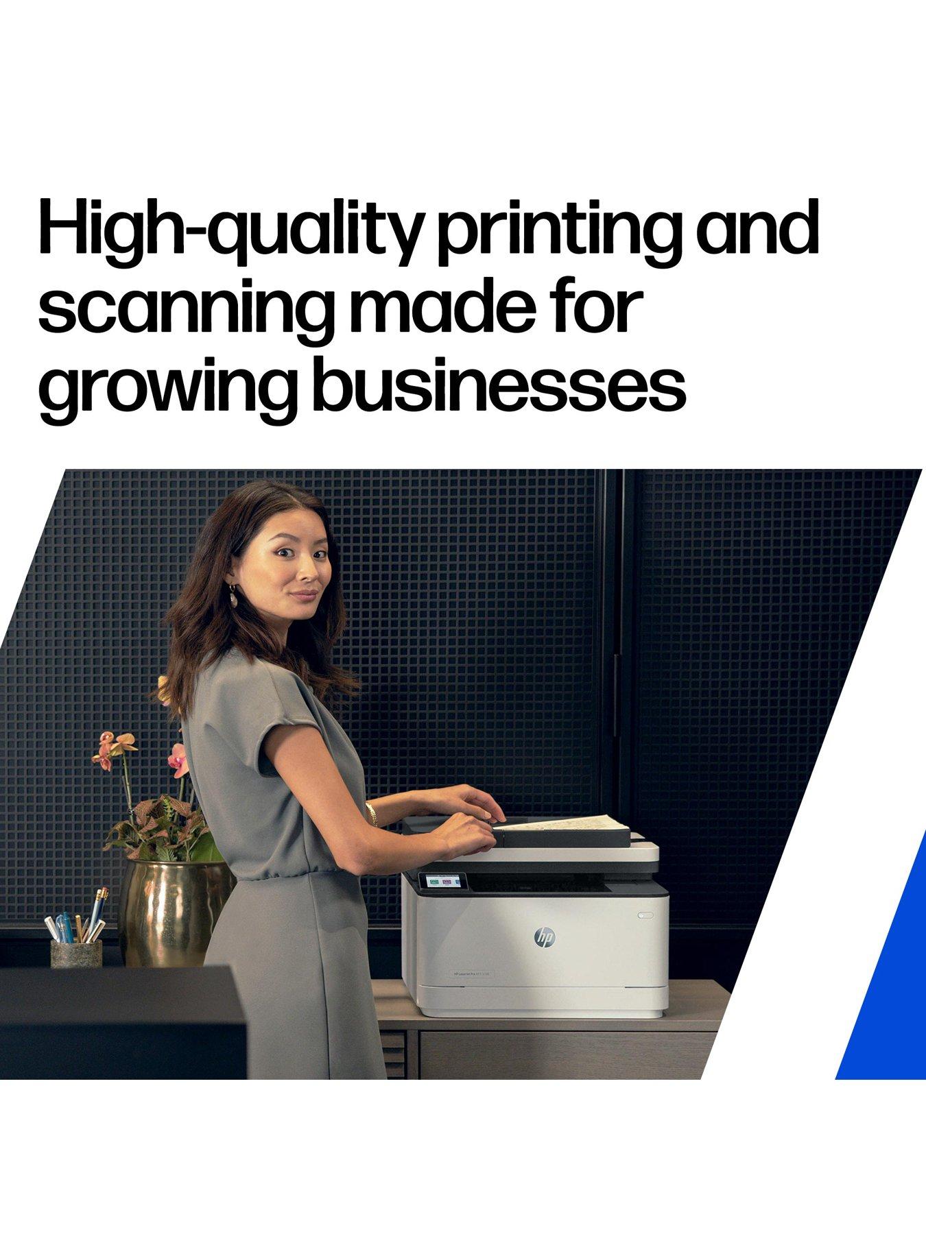 Image 7 of 8 of HP LaserJet Pro MFP 3102FDW Wireless Mono Printer