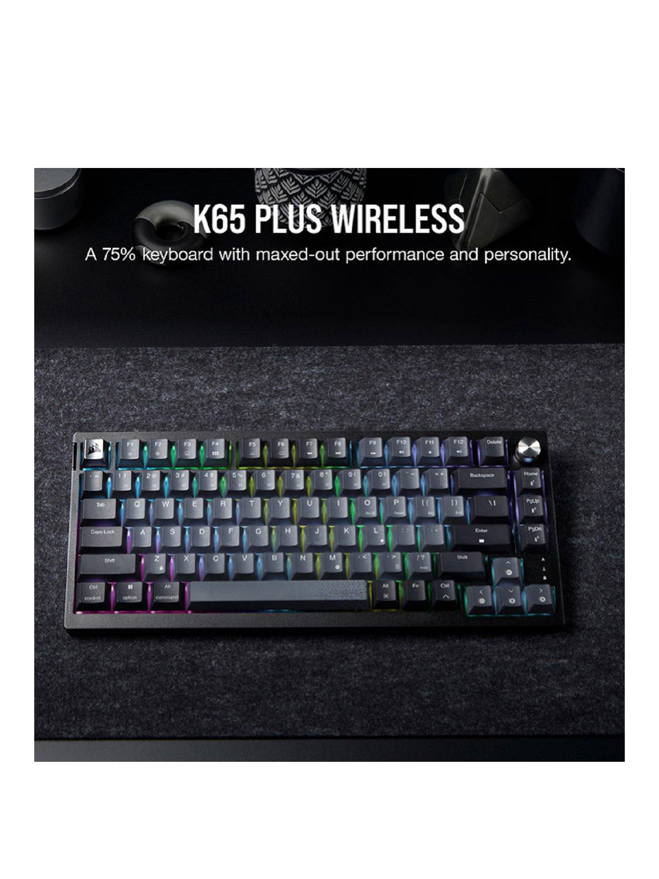 Image 2 of 8 of CORSAIR K65 Plus Rgb W/L 75% Kb Mlx Red