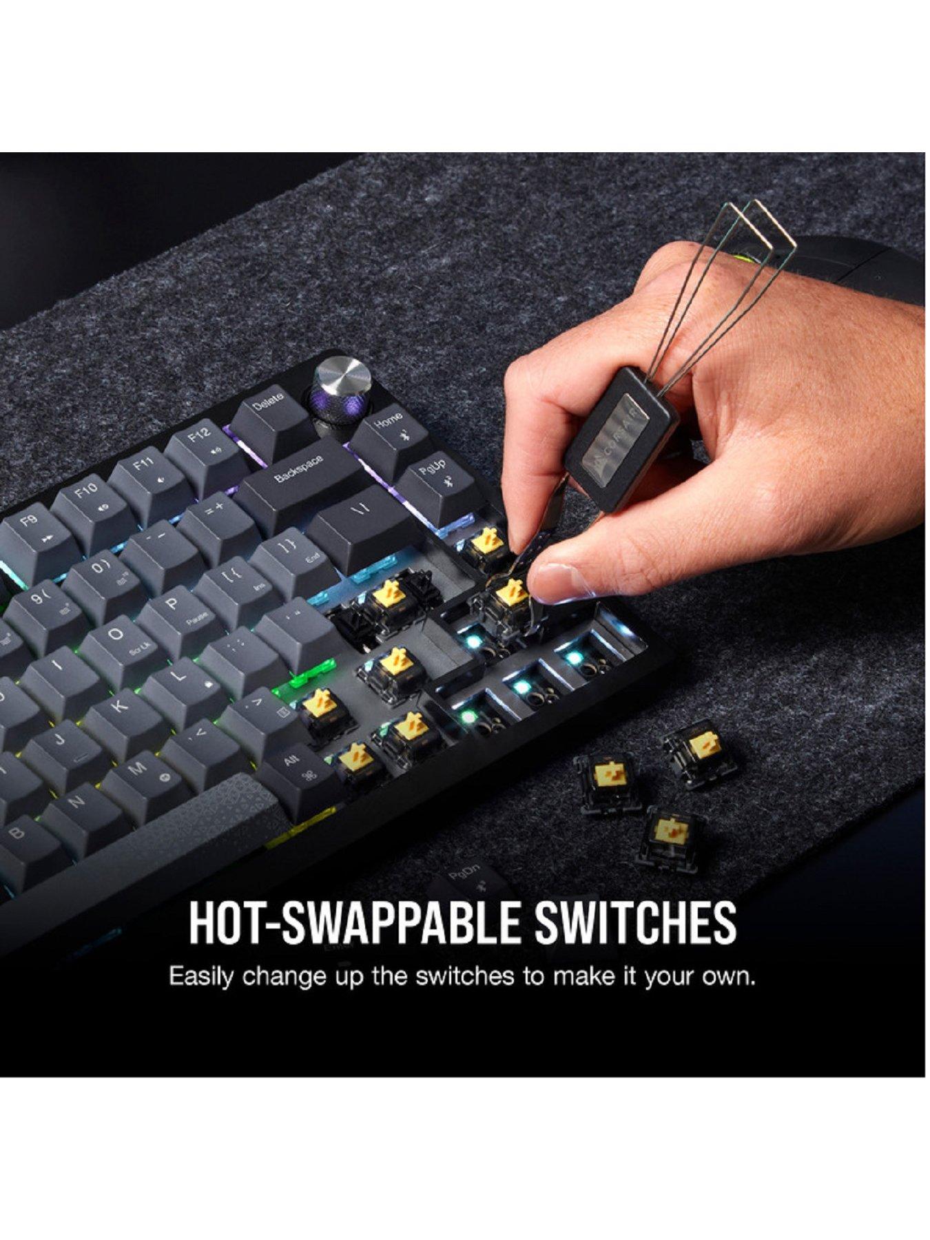 Image 7 of 8 of CORSAIR K65 Plus Rgb W/L 75% Kb Mlx Red