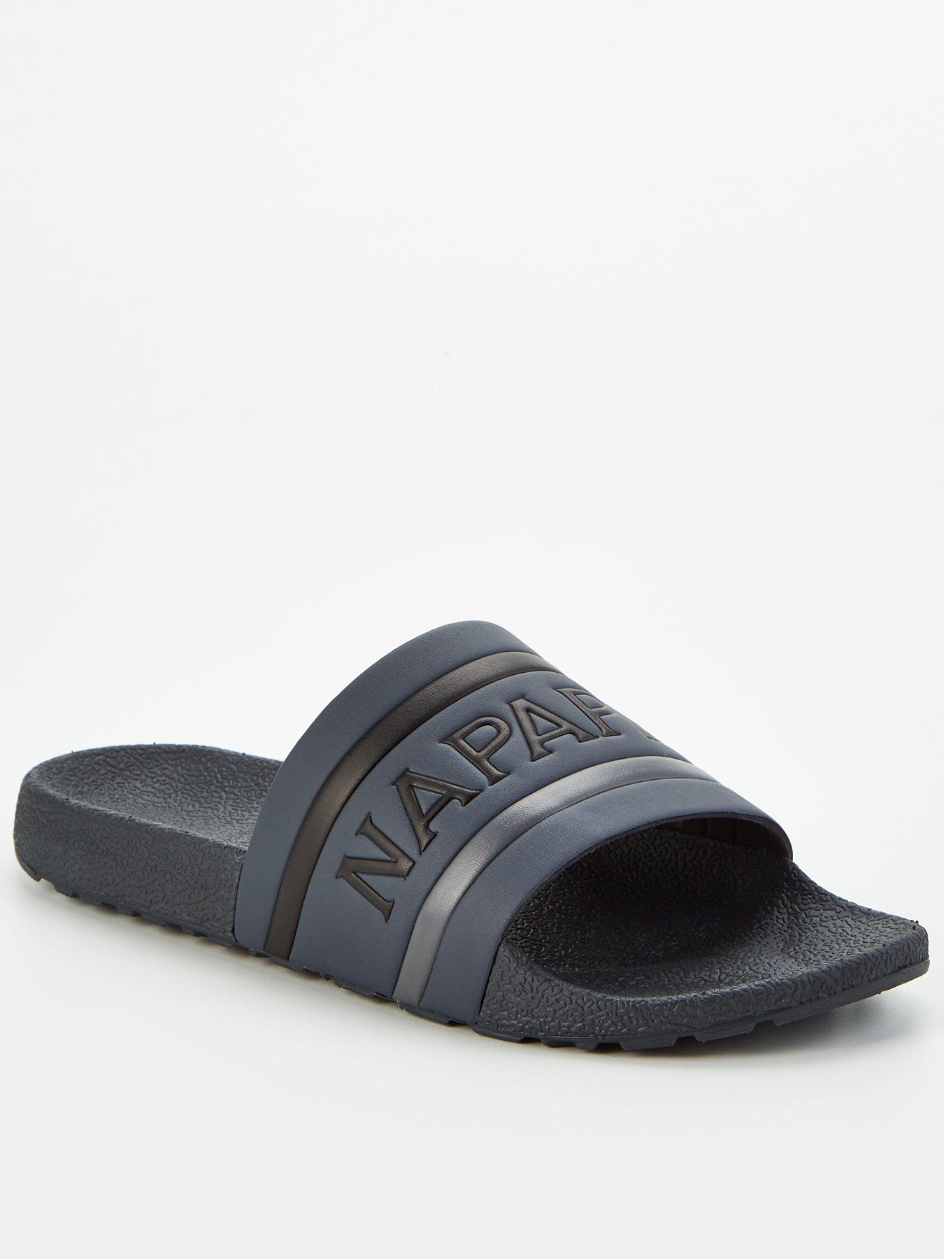 napapijri-mens-stream-sliders-black