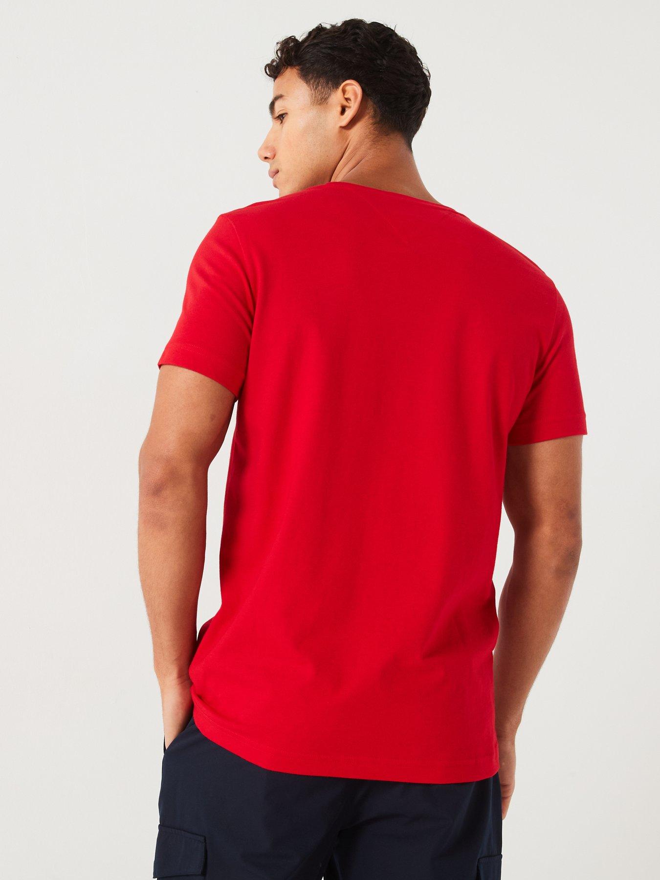 tommy-hilfiger-tommy-hilfiger-linear-chest-logo-t-shirt-bright-redstillFront