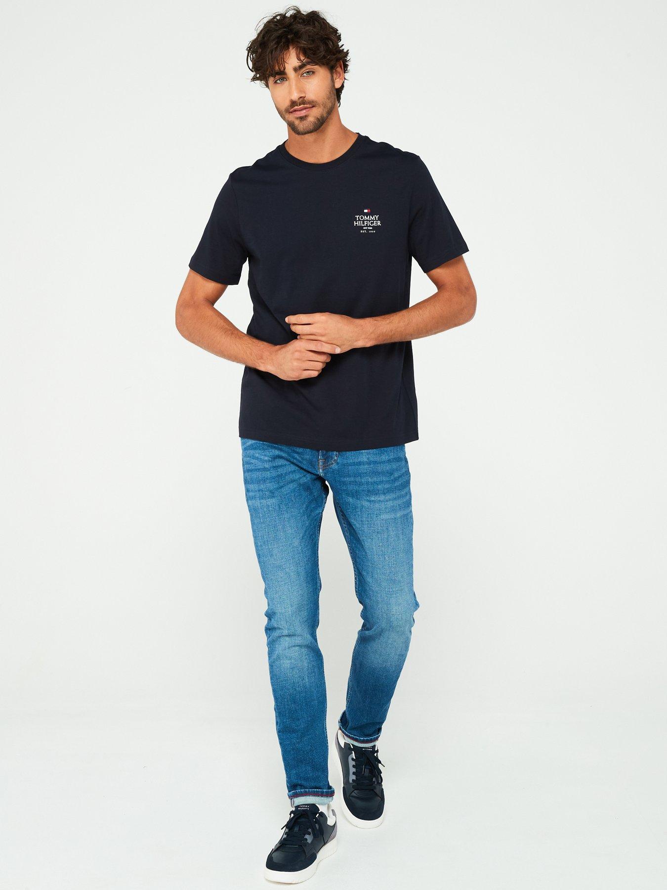 tommy-hilfiger-tommy-hilfger-stacked-logo-t-shirt-navyback