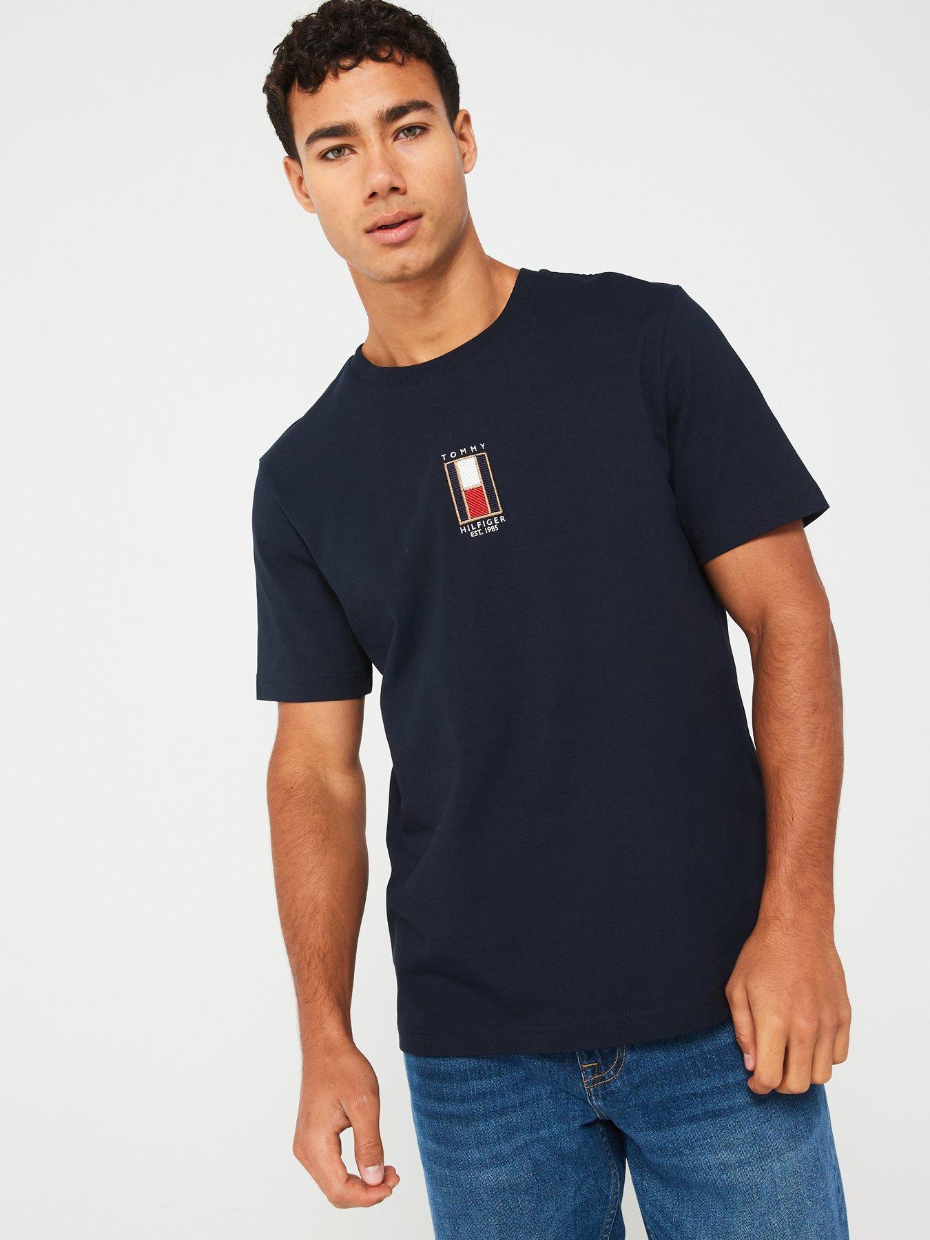 tommy-hilfiger-tommy-hilfiger-vertical-embroidered-flag-t-shirt-navy