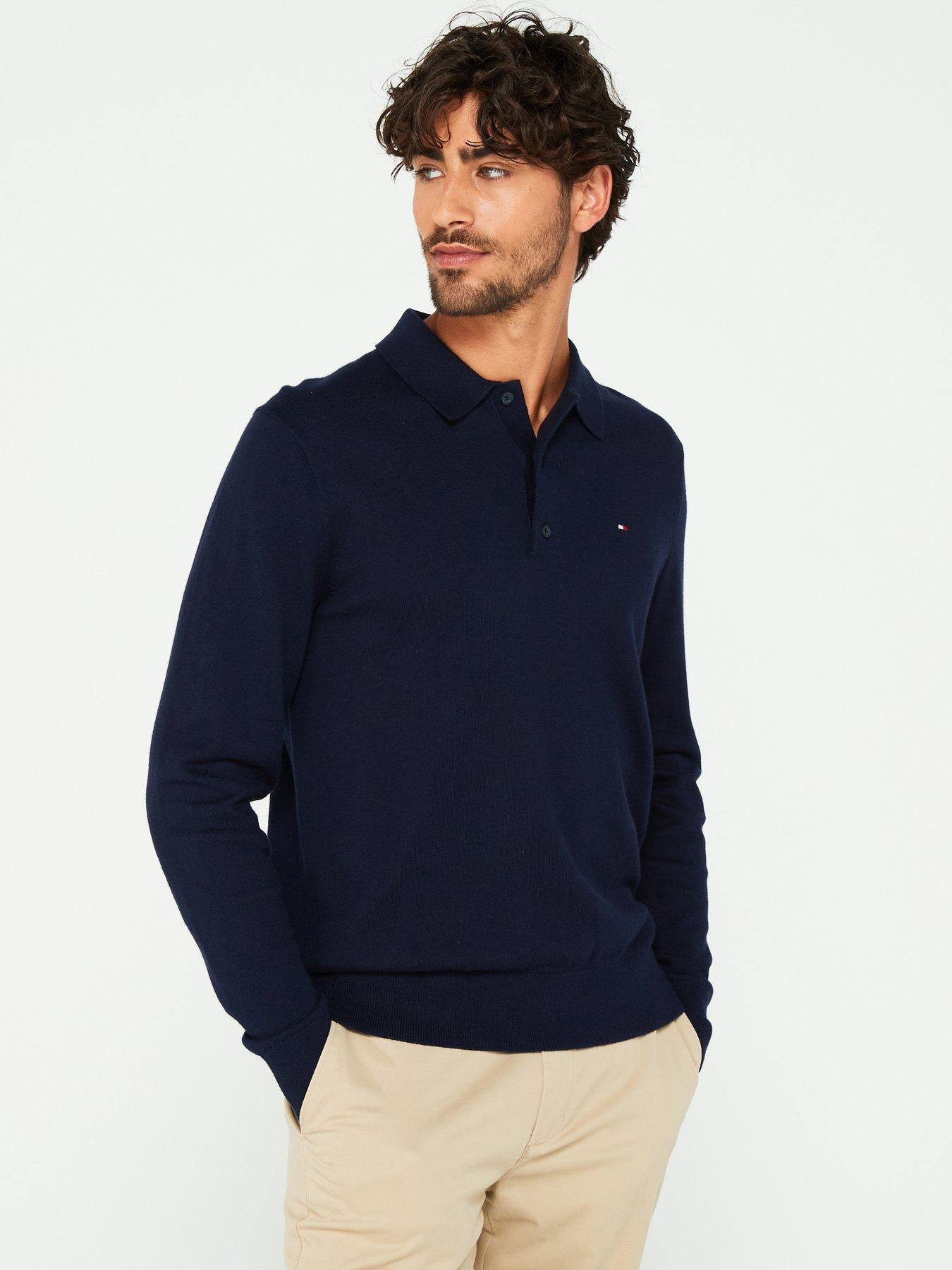 tommy-hilfiger-pimanbspcotton-cashmere-knitted-polo-navy