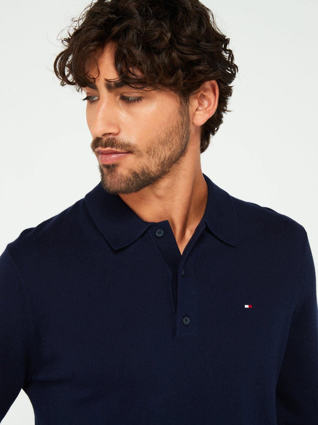 tommy-hilfiger-pimanbspcotton-cashmere-knitted-polo-navyoutfit