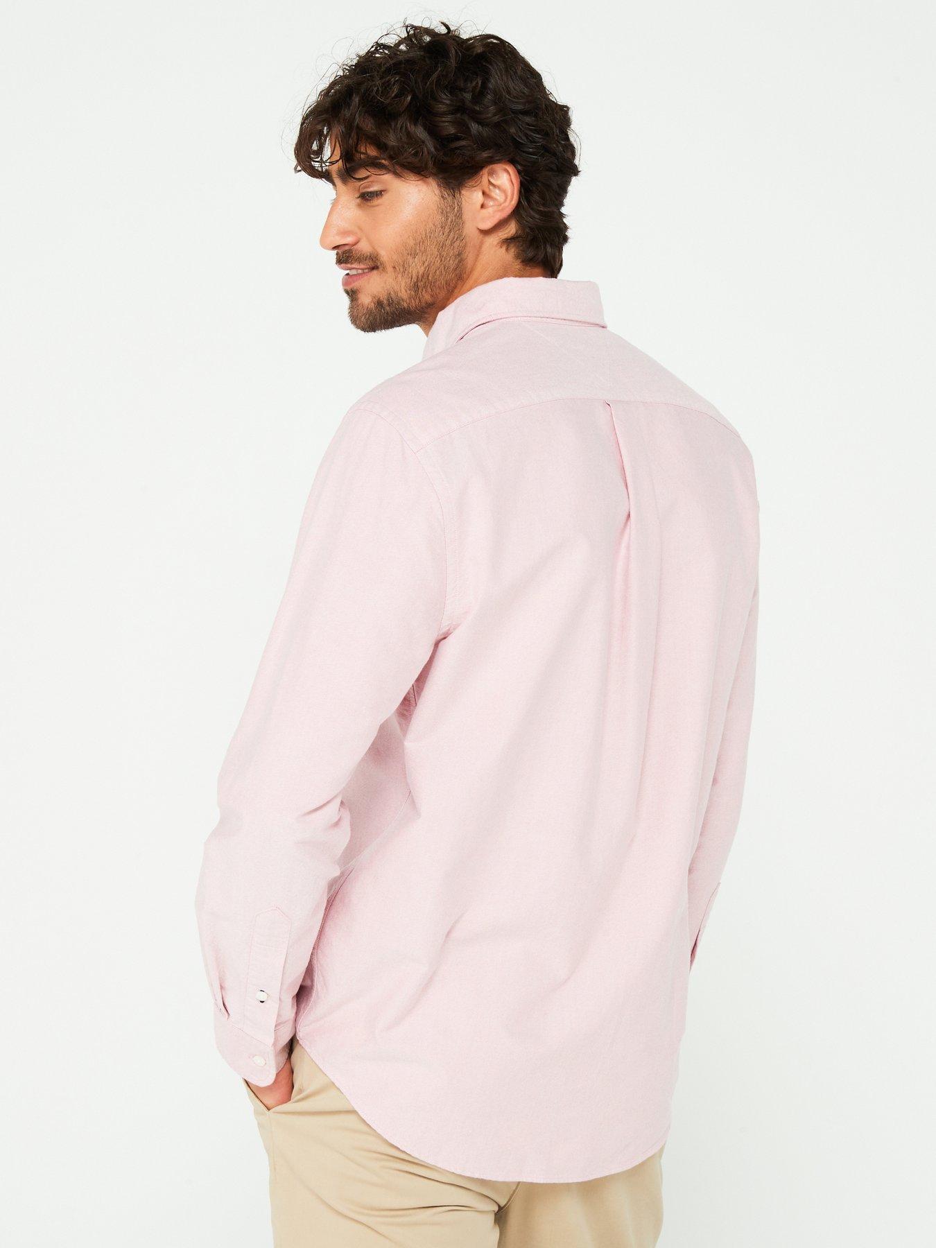 tommy-hilfiger-tommy-hilfiger-solid-heritage-oxford-regular-fit-shirt-pinkstillFront