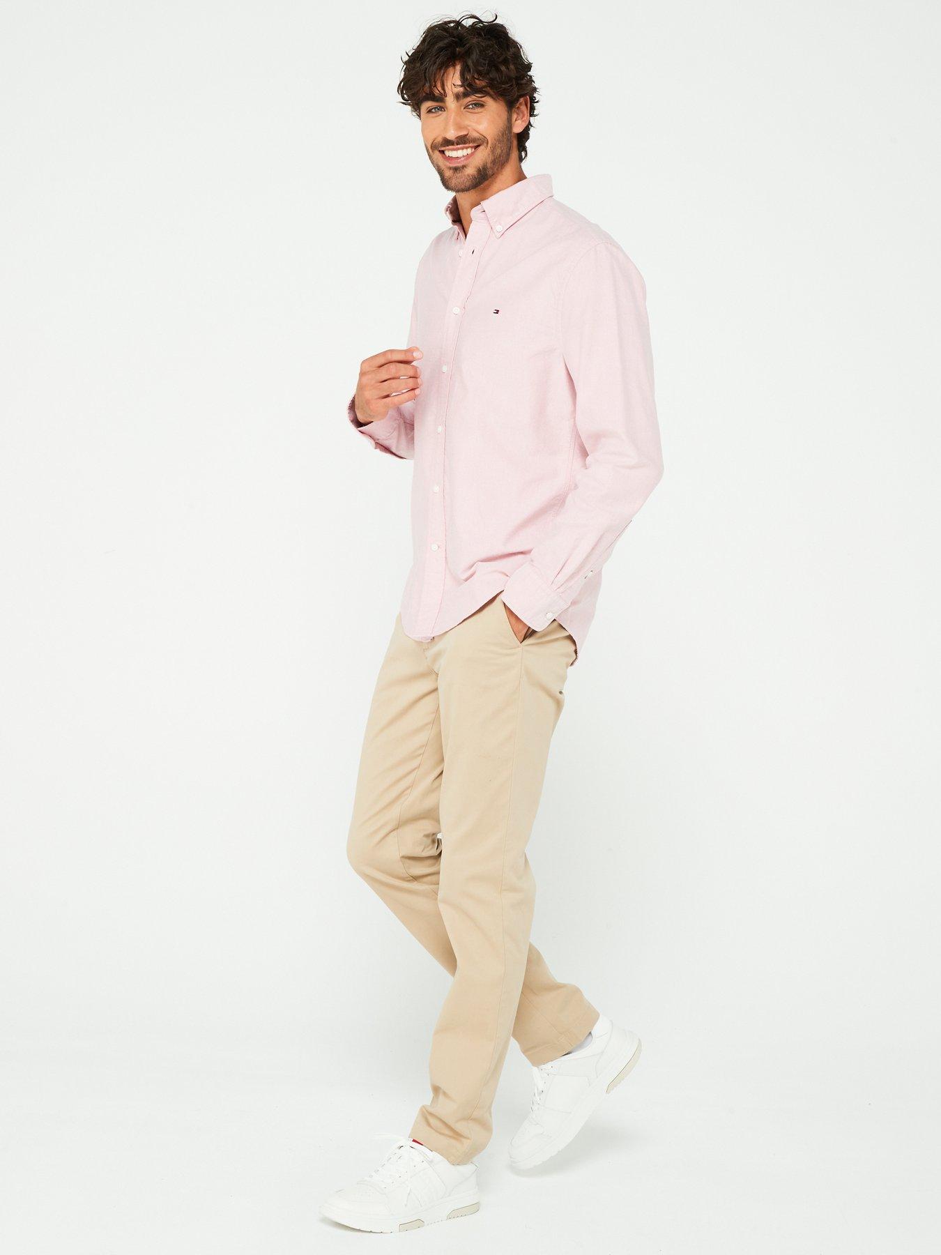 tommy-hilfiger-tommy-hilfiger-solid-heritage-oxford-regular-fit-shirt-pinkback