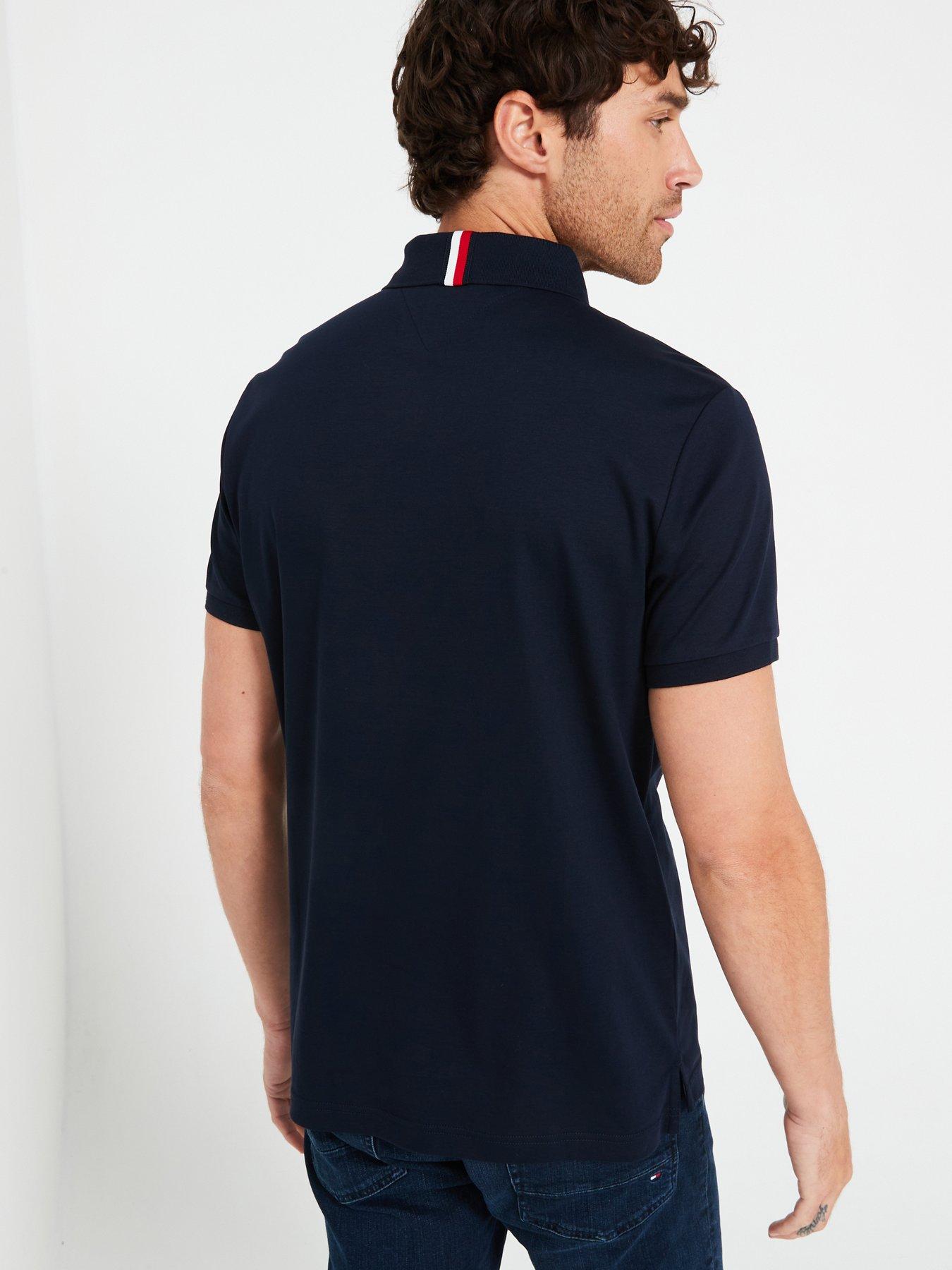 tommy-hilfiger-tommy-hilfiger-regular-fit-liquid-cotton-essential-polo-shirt-navystillFront