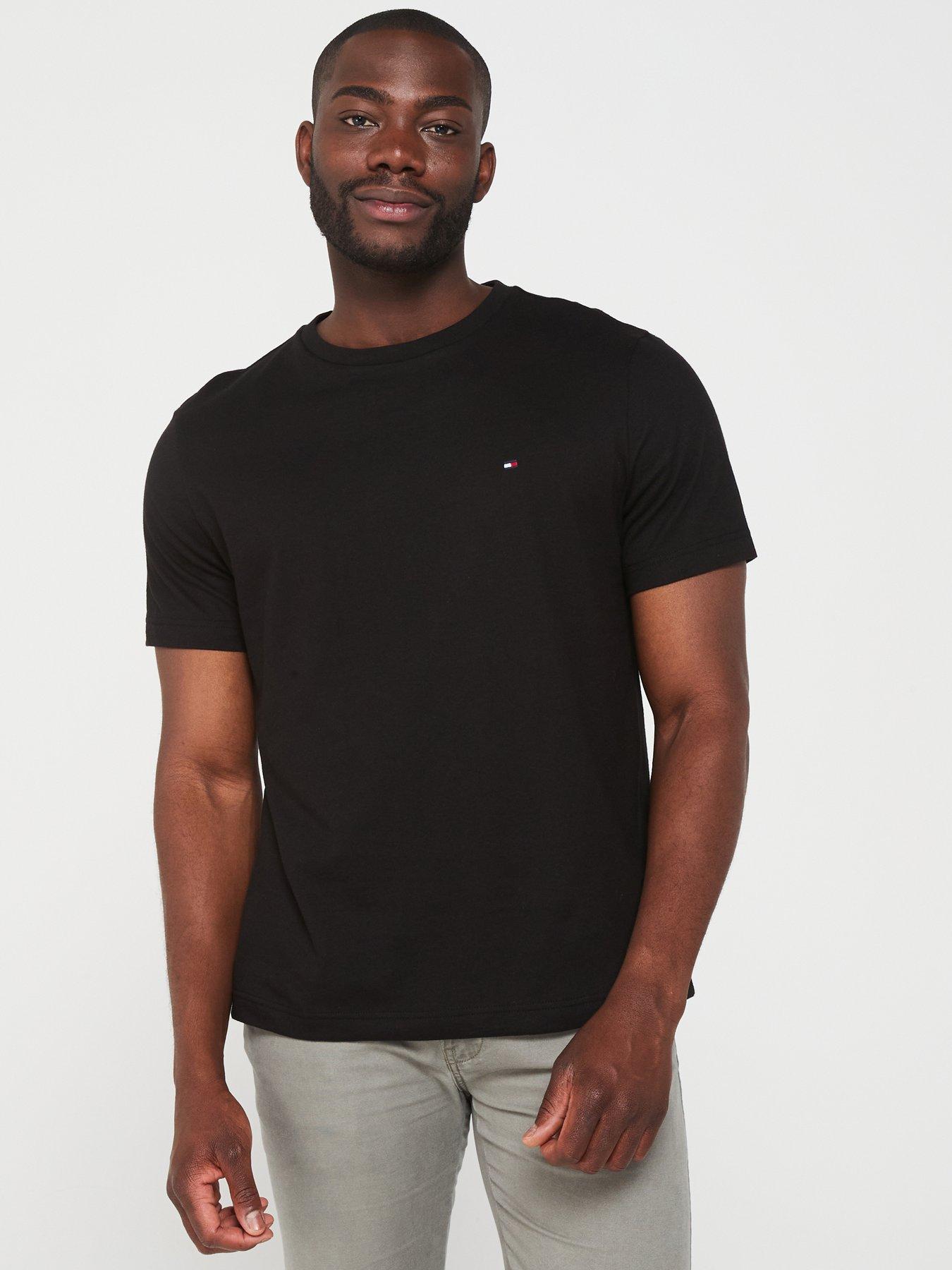 Tommy Hilfiger Essential Reg Fit Solid T-Shirt - Black