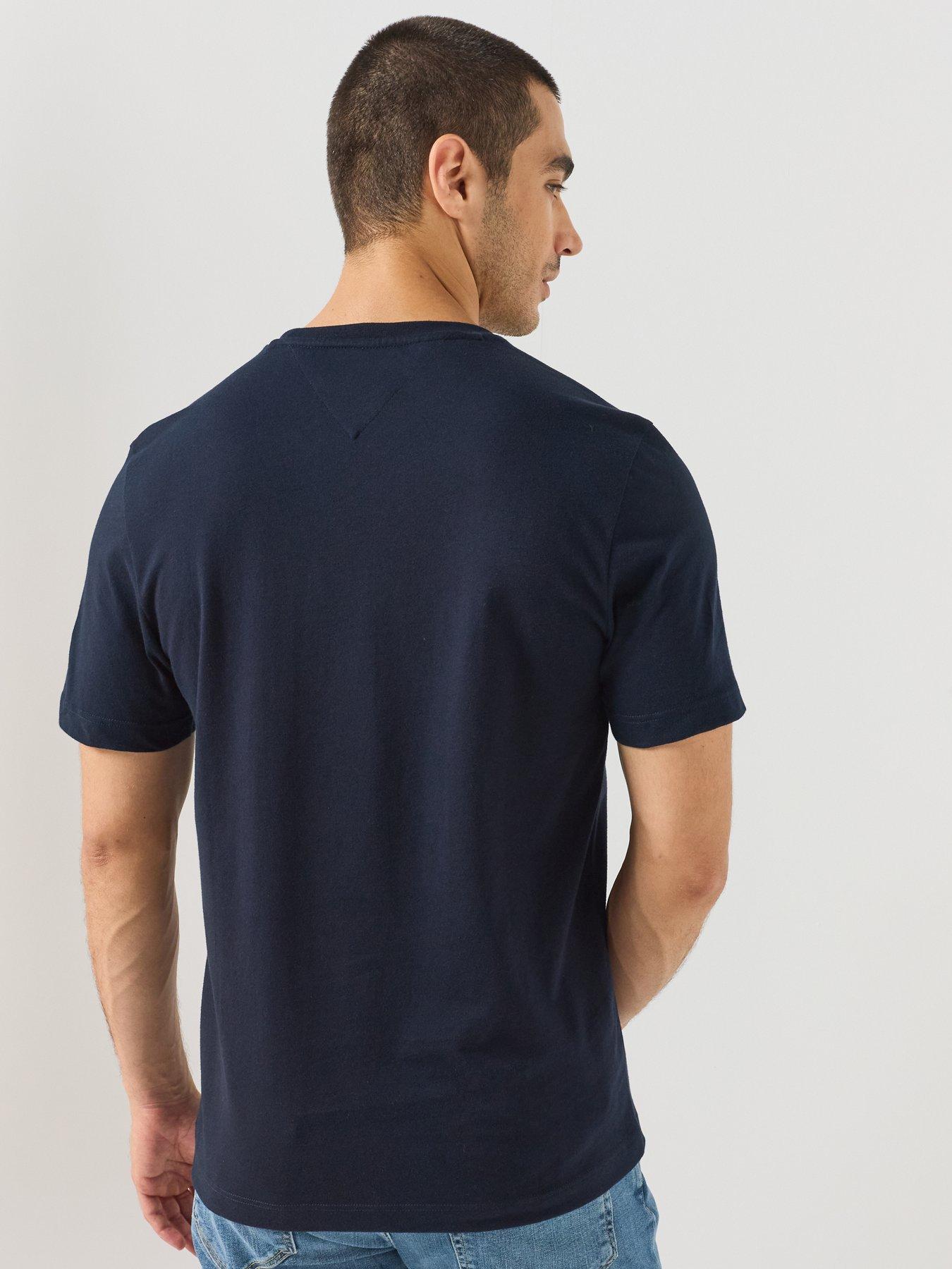 Image 2 of 4 of Tommy Hilfiger Essential Regular Fit Solid T-Shirt - Brown