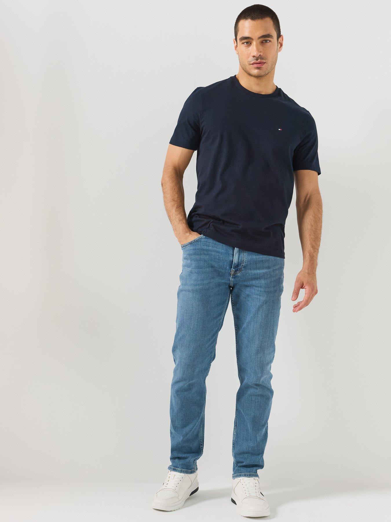 Image 3 of 4 of Tommy Hilfiger Essential Regular Fit Solid T-Shirt - Brown