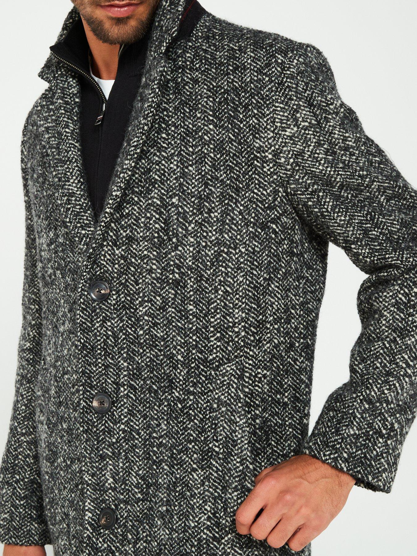 tommy-hilfiger-tommy-hilfiger-wool-herringbone-overcoat-dark-greyoutfit